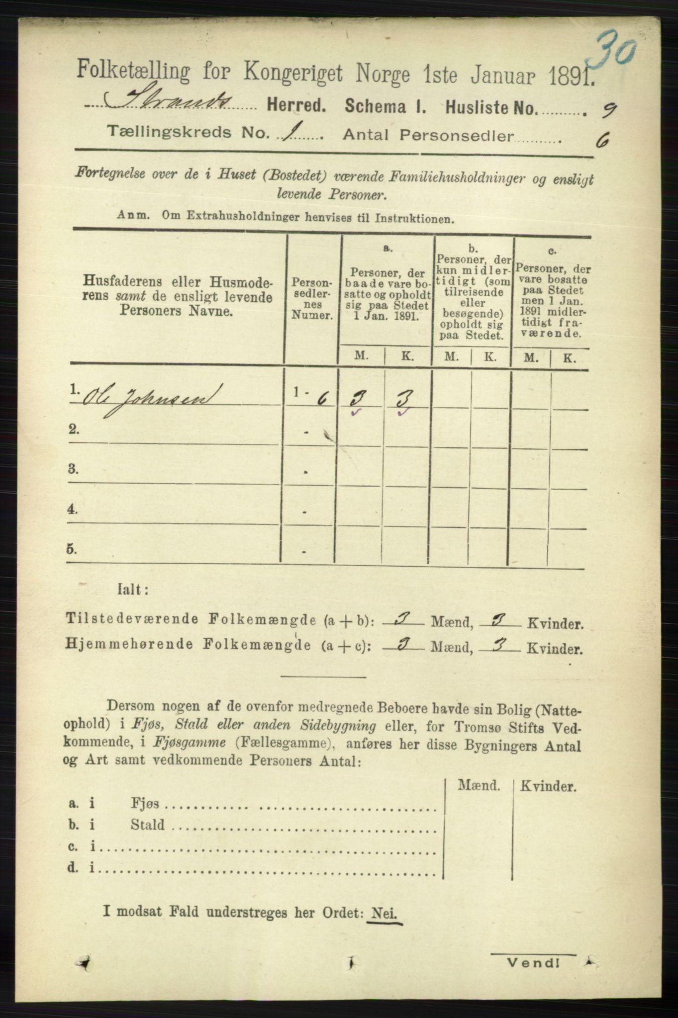 RA, 1891 census for 1130 Strand, 1891, p. 32