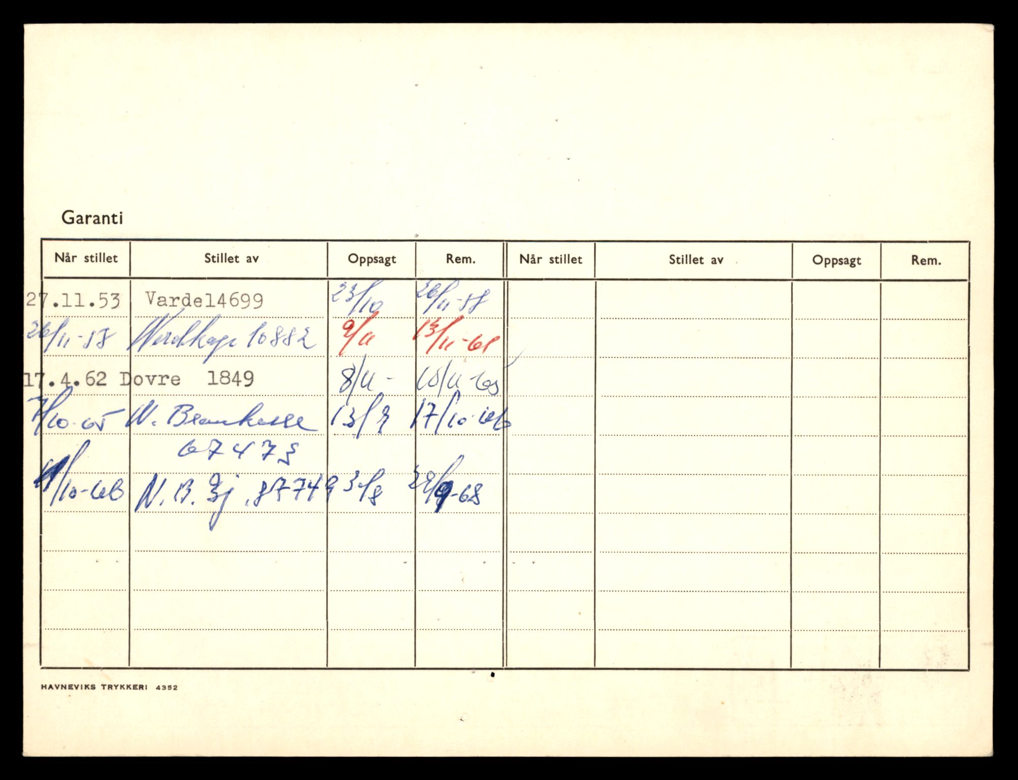 Møre og Romsdal vegkontor - Ålesund trafikkstasjon, SAT/A-4099/F/Fe/L0013: Registreringskort for kjøretøy T 1451 - T 1564, 1927-1998, p. 734