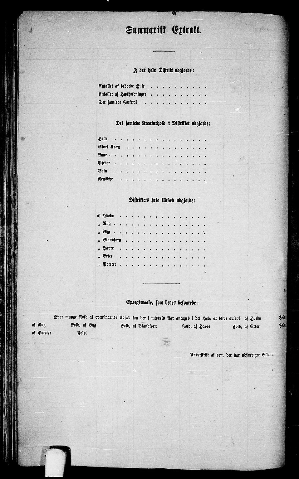 RA, 1865 census for Fjell, 1865, p. 109