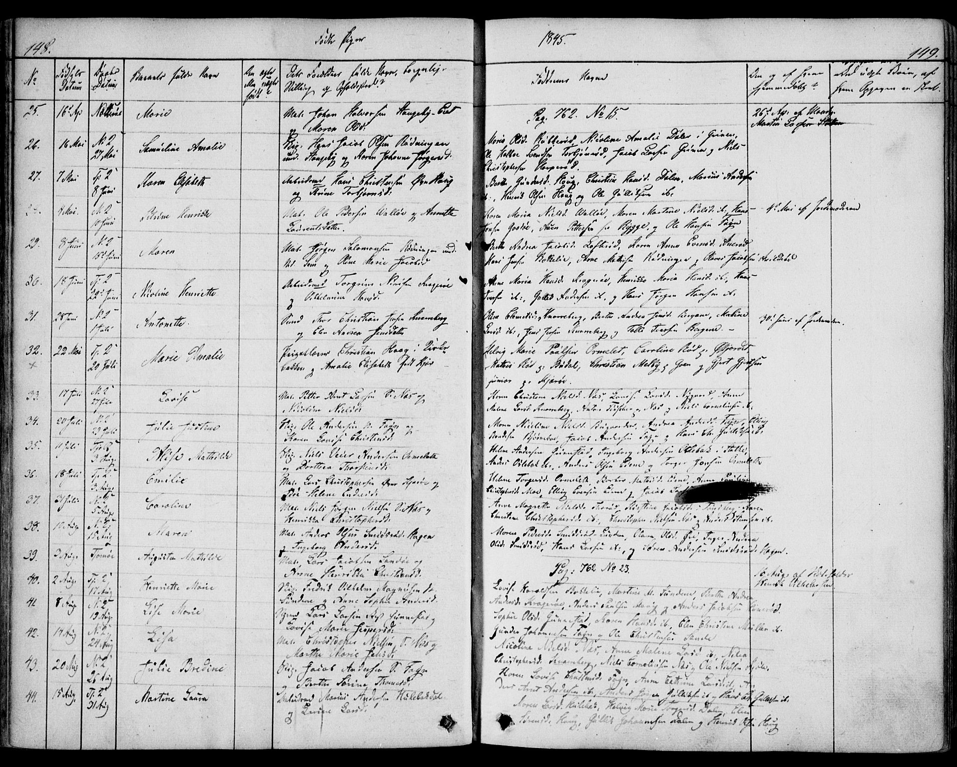 Nøtterøy kirkebøker, AV/SAKO-A-354/F/Fa/L0005: Parish register (official) no. I 5, 1839-1852, p. 148-149