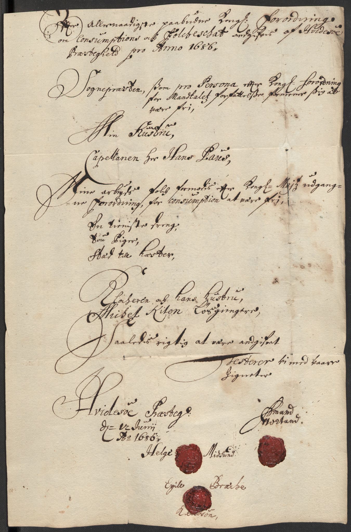 Rentekammeret inntil 1814, Reviderte regnskaper, Fogderegnskap, AV/RA-EA-4092/R35/L2083: Fogderegnskap Øvre og Nedre Telemark, 1686, p. 380