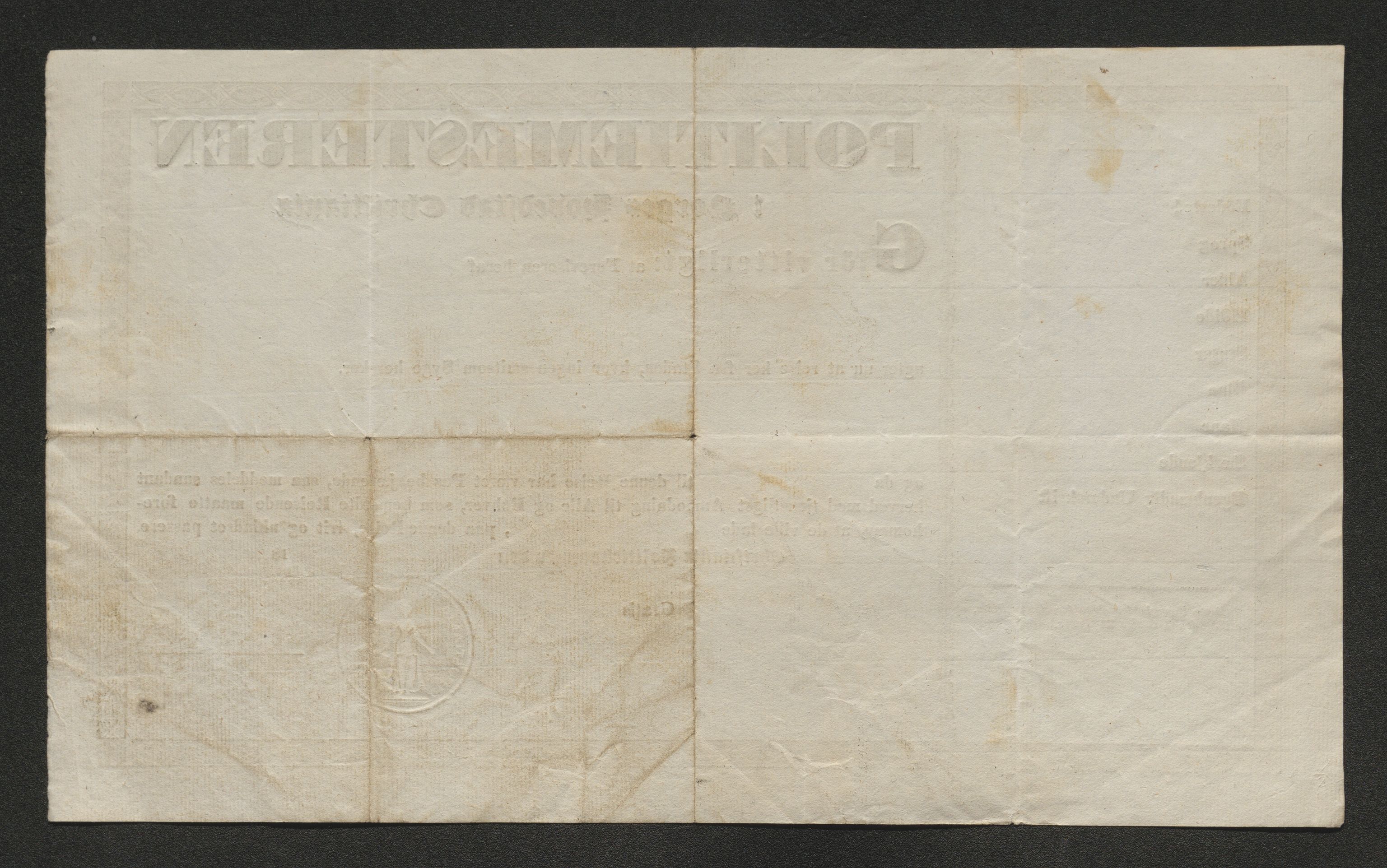 Drammen politikammer, AV/SAKO-A-623/I/Ia/Iab/L0007: Innleverte pass, 1843-1844, p. 754