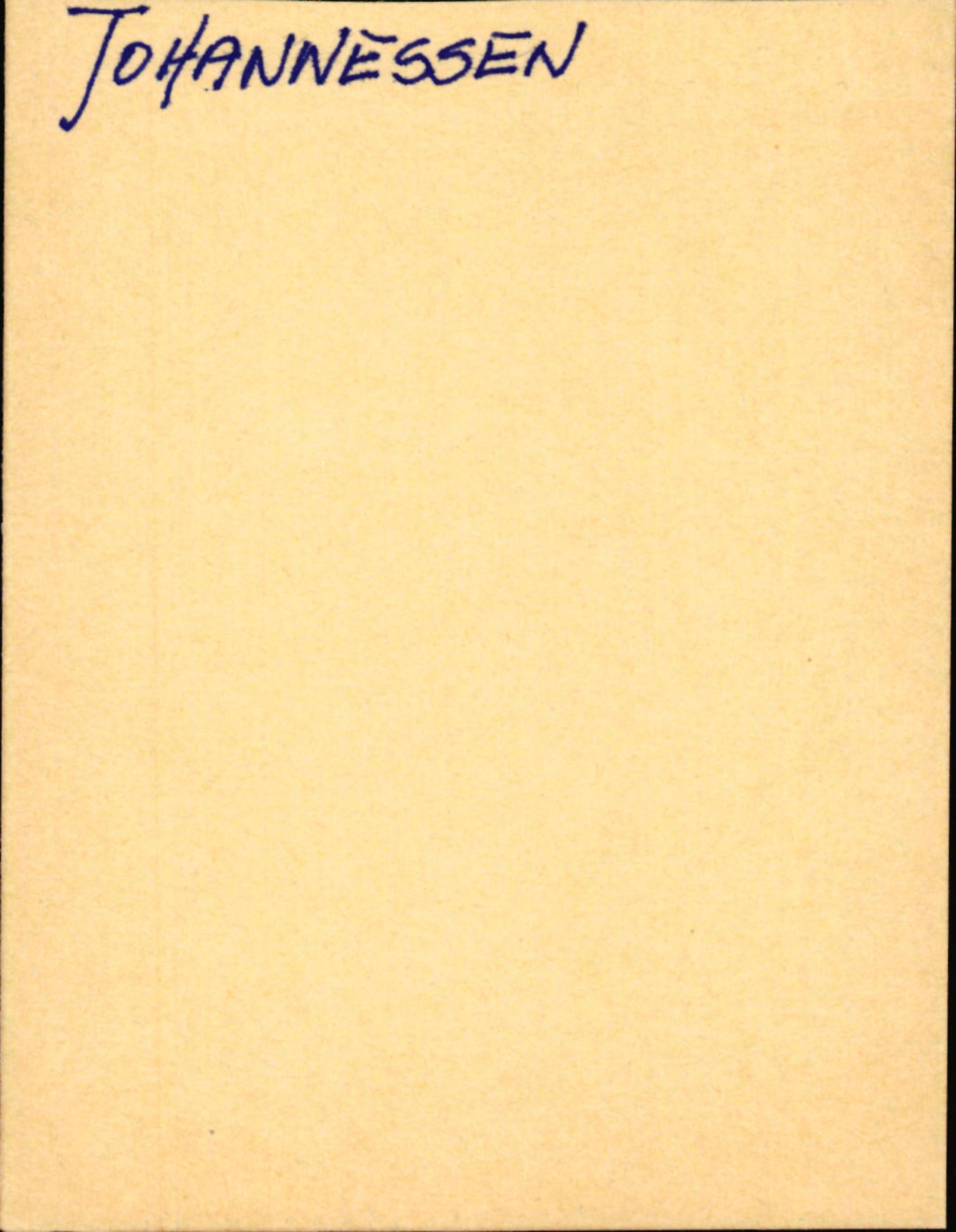 Statens vegvesen, Hordaland vegkontor, AV/SAB-A-5201/2/Hb/L0017: O-eierkort J, 1920-1971, p. 1