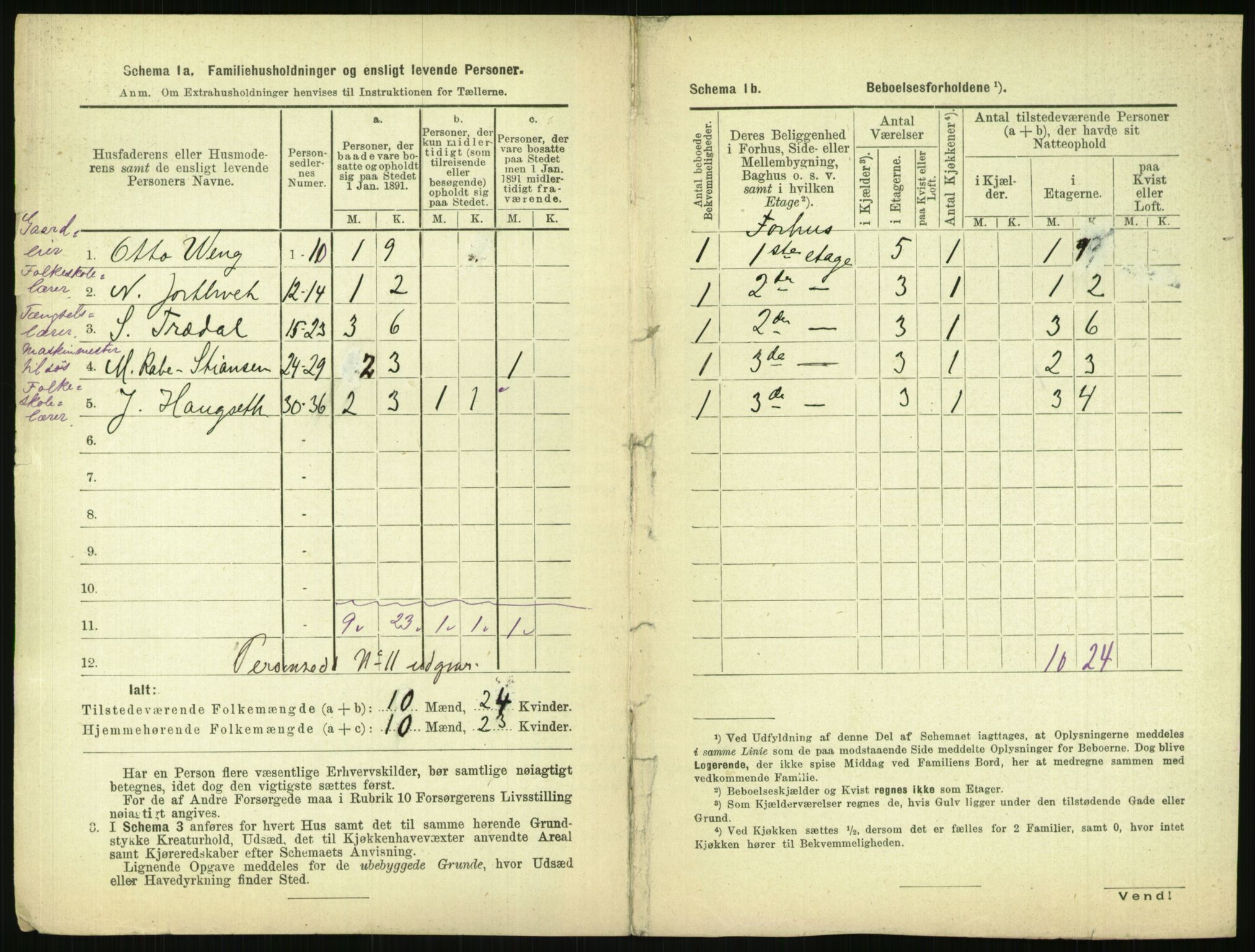RA, 1891 census for 0301 Kristiania, 1891, p. 118091