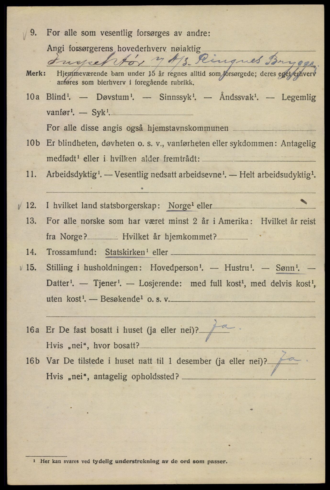 SAO, 1920 census for Kristiania, 1920, p. 414014