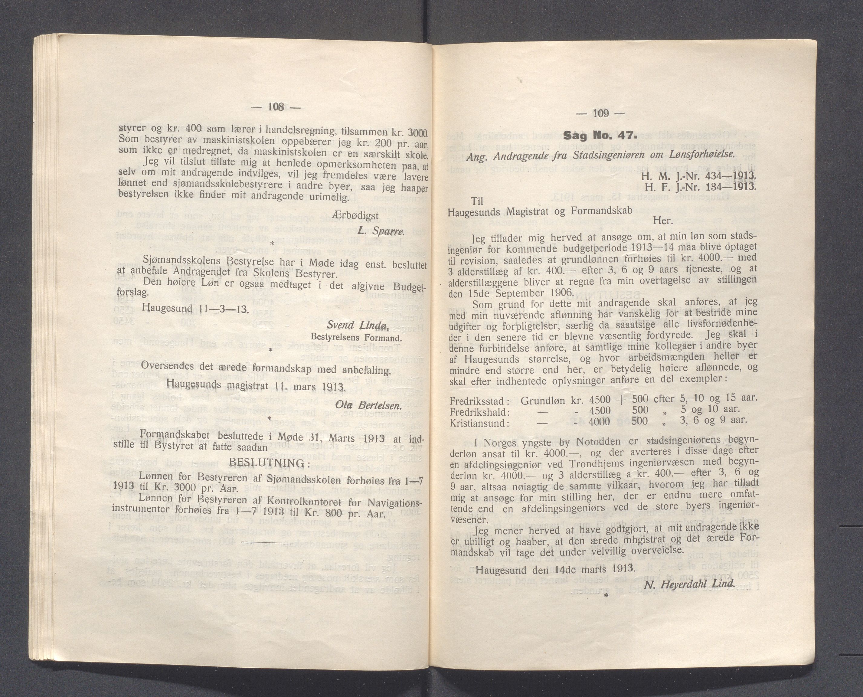 Haugesund kommune - Formannskapet og Bystyret, IKAR/A-740/A/Abb/L0002: Bystyreforhandlinger, 1908-1917, p. 486