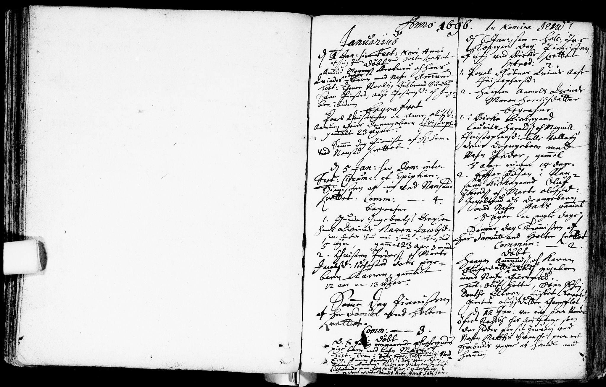 Nannestad prestekontor Kirkebøker, AV/SAO-A-10414a/F/Fa/L0001: Parish register (official) no. I 1, 1689-1702