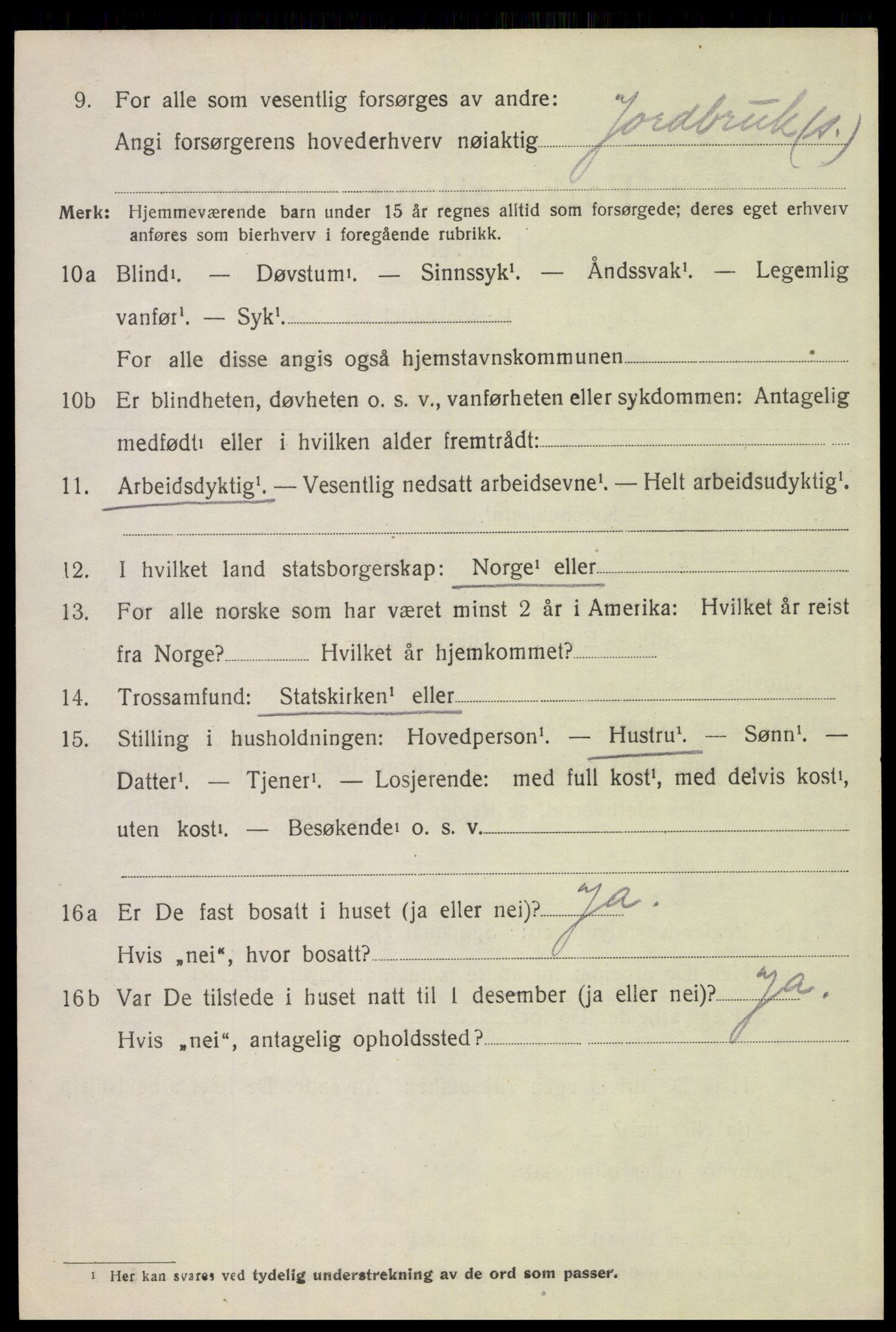 SAH, 1920 census for Eidskog, 1920, p. 13330