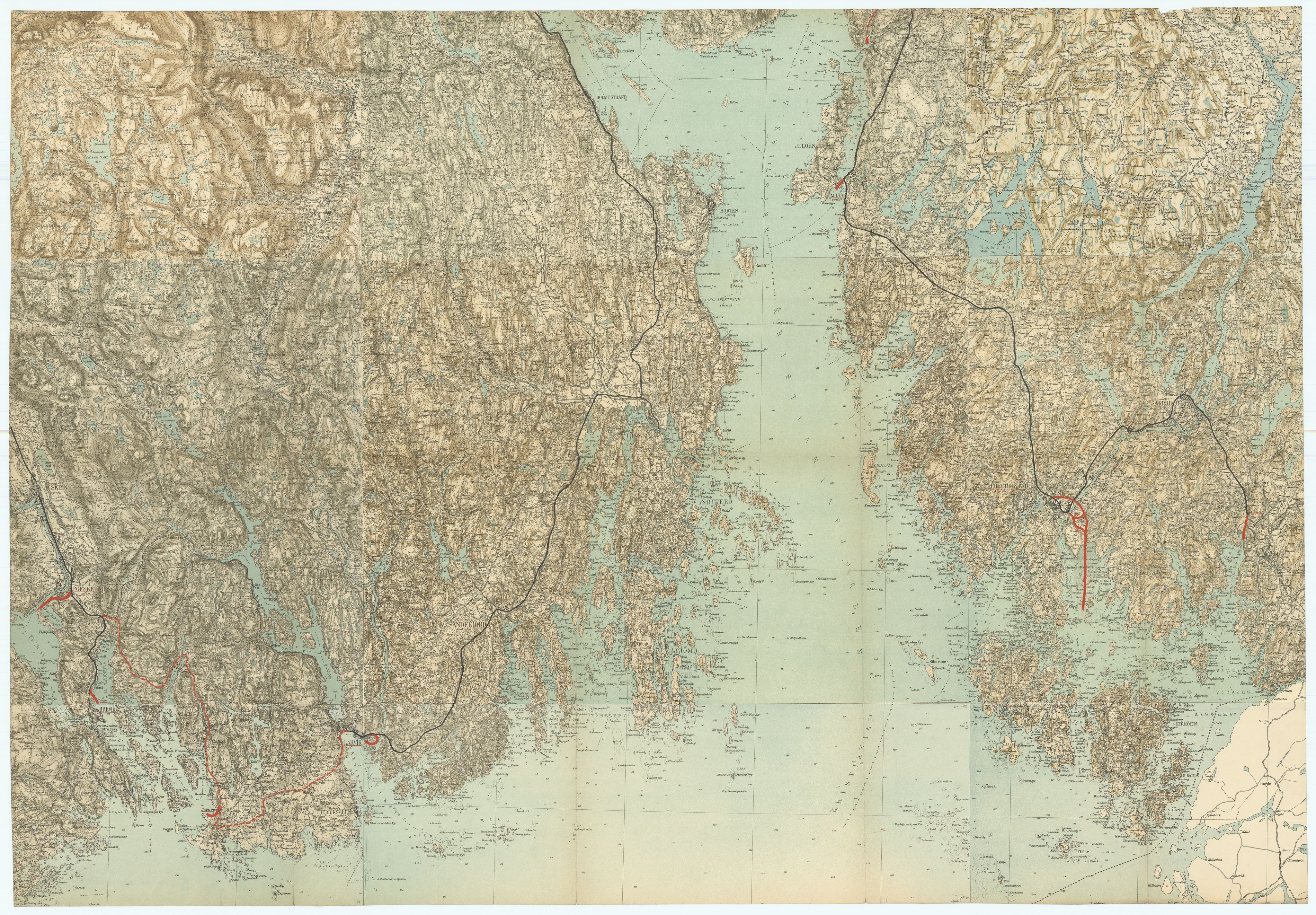 Norges Statsbaner, Baneavdelingen B, AV/RA-S-1619/1/F/Fa/L0042: NORGE-JYLLAND, 1920, p. 5