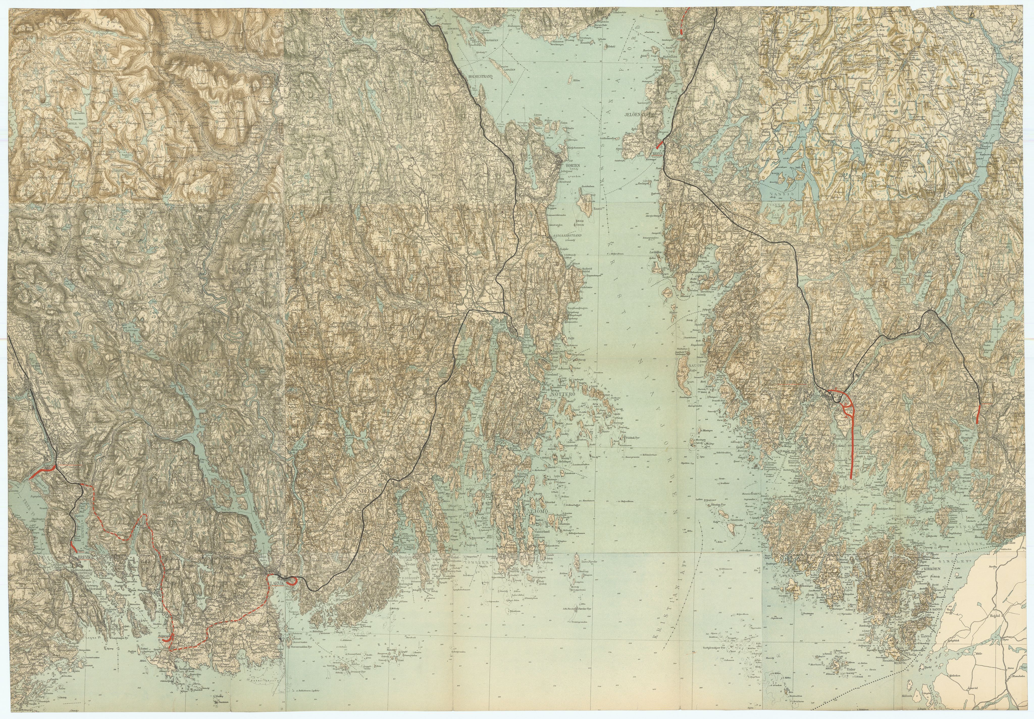 Norges Statsbaner, Baneavdelingen B, RA/S-1619/1/F/Fa/L0042: NORGE-JYLLAND, 1920, p. 5