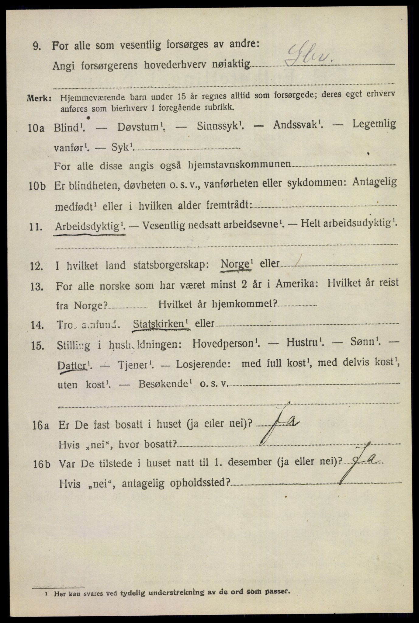 SAKO, 1920 census for Ål, 1920, p. 6841