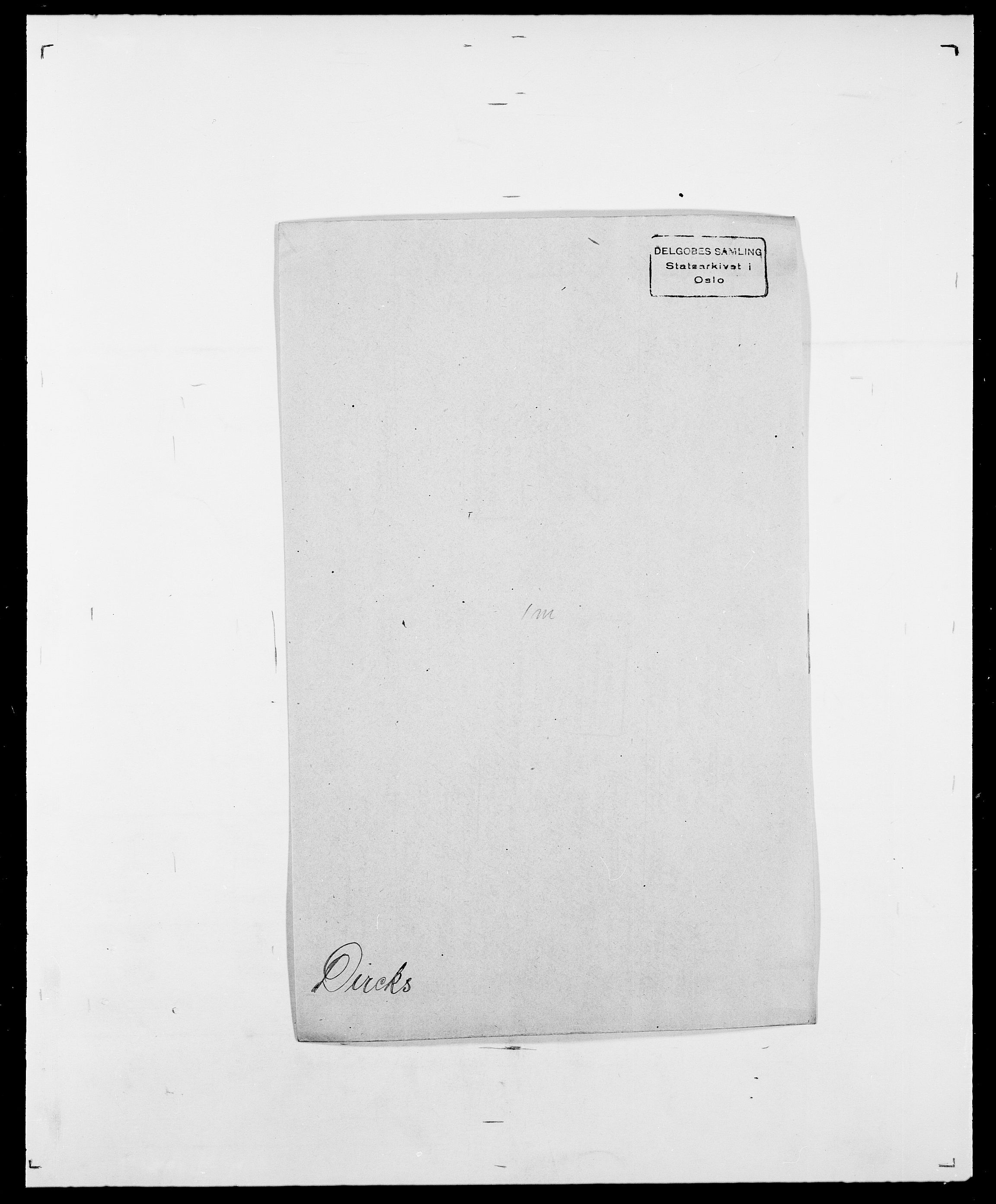 Delgobe, Charles Antoine - samling, SAO/PAO-0038/D/Da/L0009: Dahl - v. Düren, p. 581