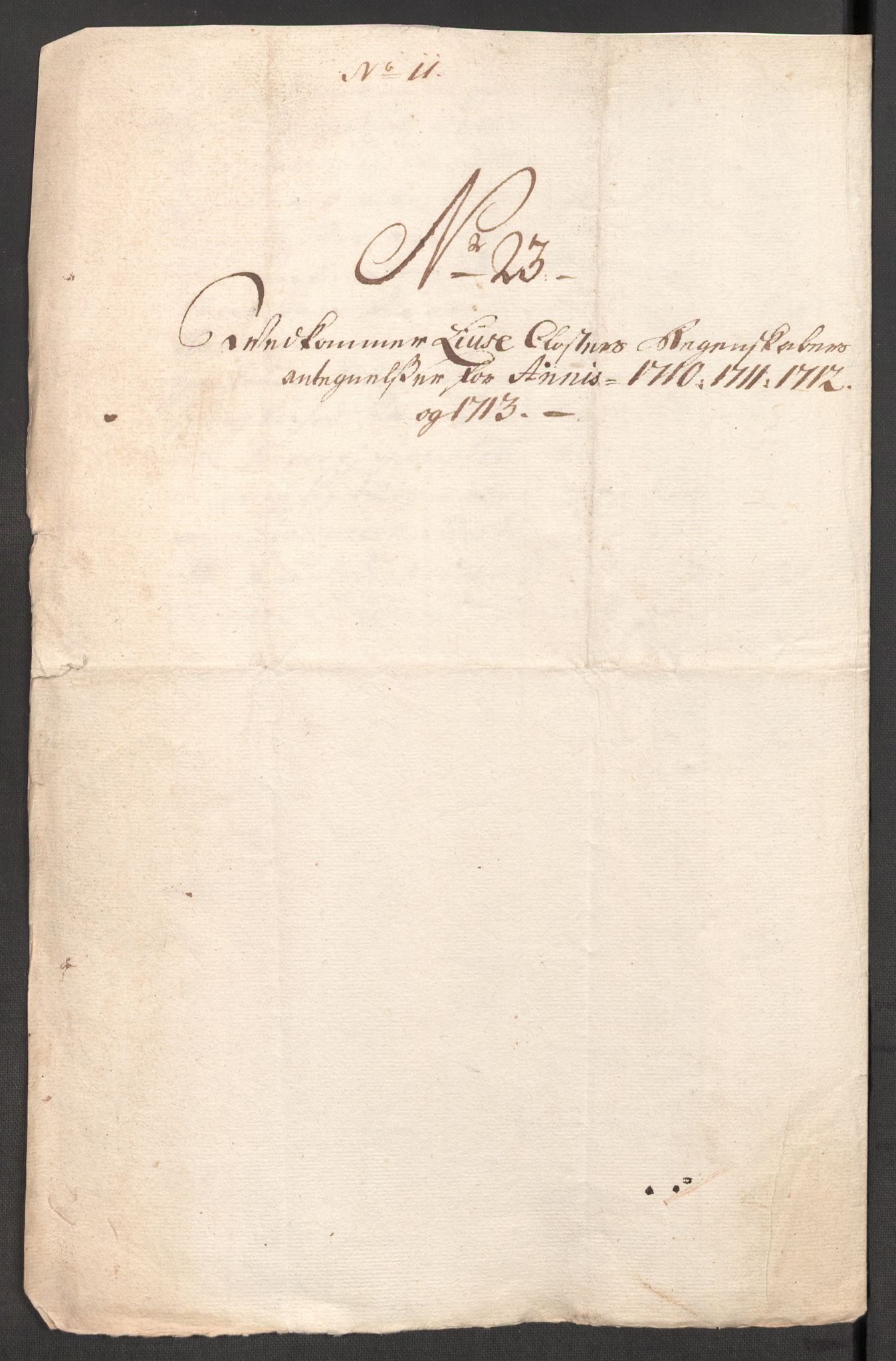 Rentekammeret inntil 1814, Reviderte regnskaper, Fogderegnskap, AV/RA-EA-4092/R50/L3160: Fogderegnskap Lyse kloster, 1710-1719, p. 273