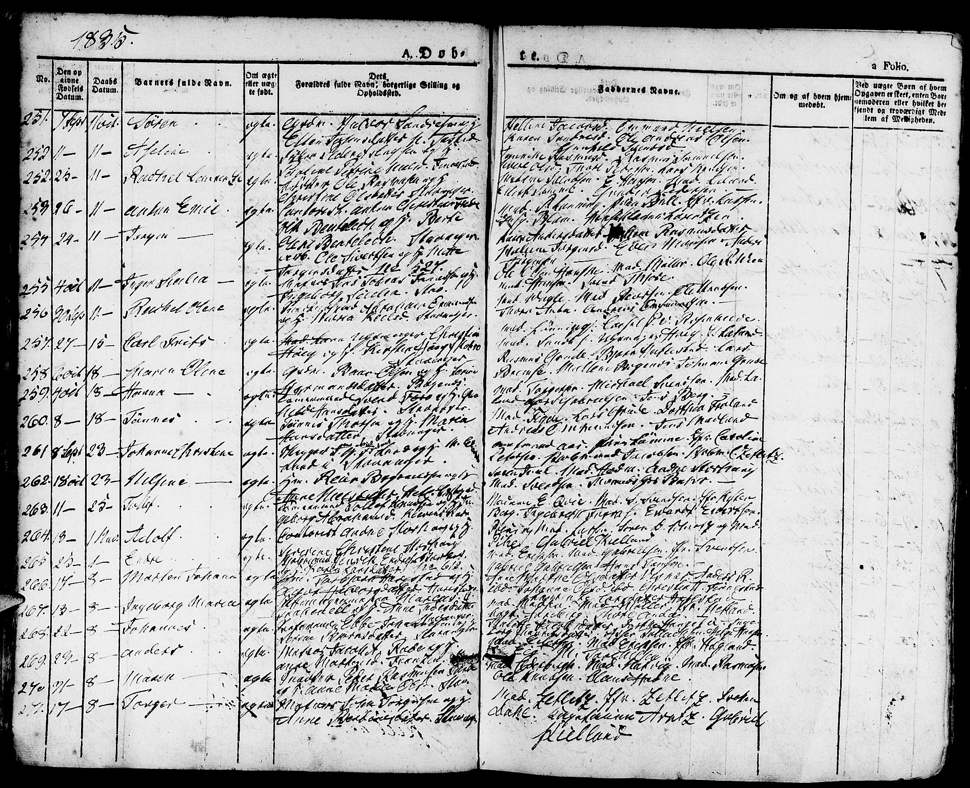 Domkirken sokneprestkontor, AV/SAST-A-101812/001/30/30BA/L0011: Parish register (official) no. A 11, 1832-1856