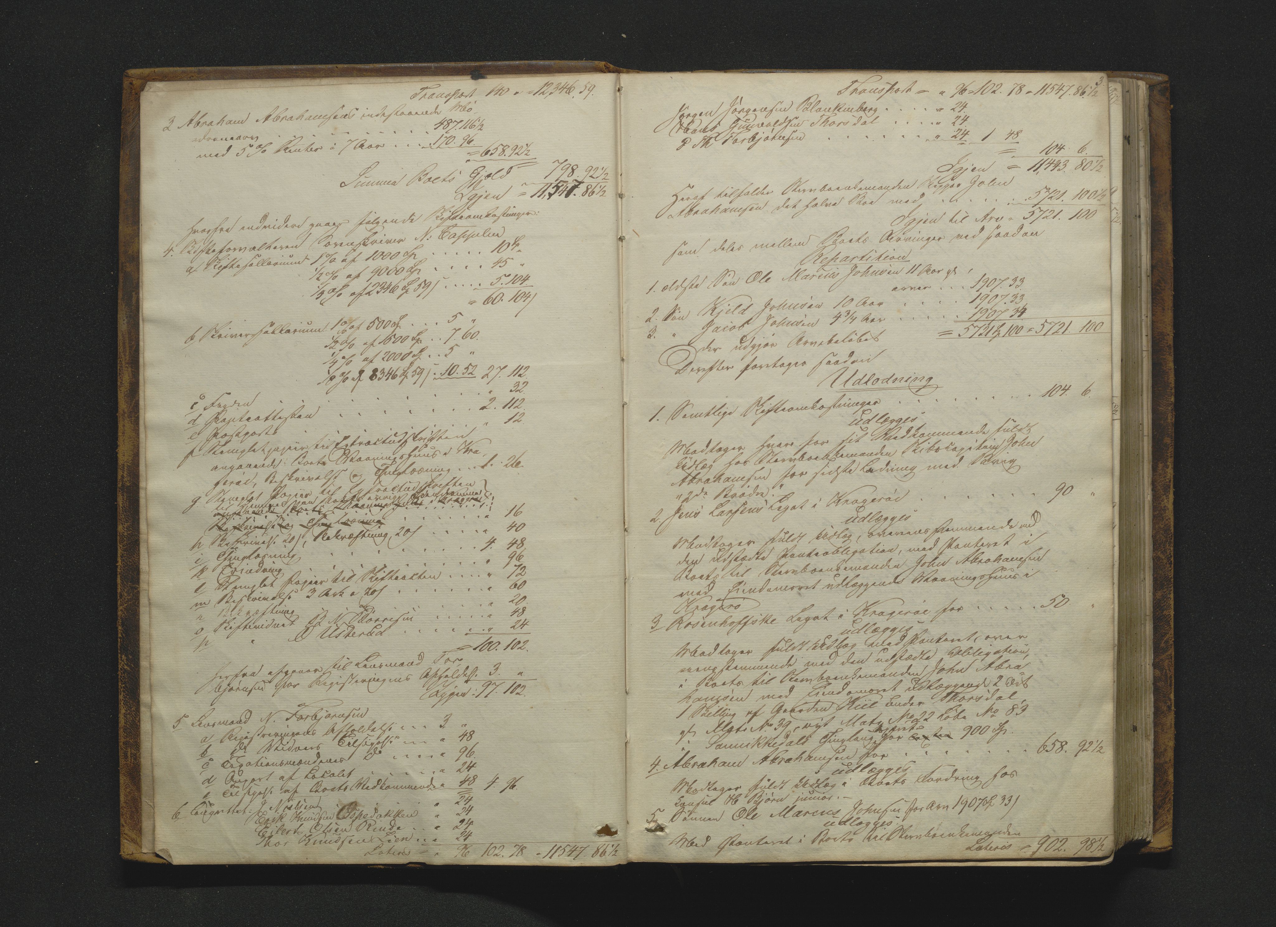 Bamble sorenskriveri, AV/SAKO-A-214/H/Hb/Hbd/L0005: Skifteutlodningsprotokoll, 1855-1861, p. 2-3