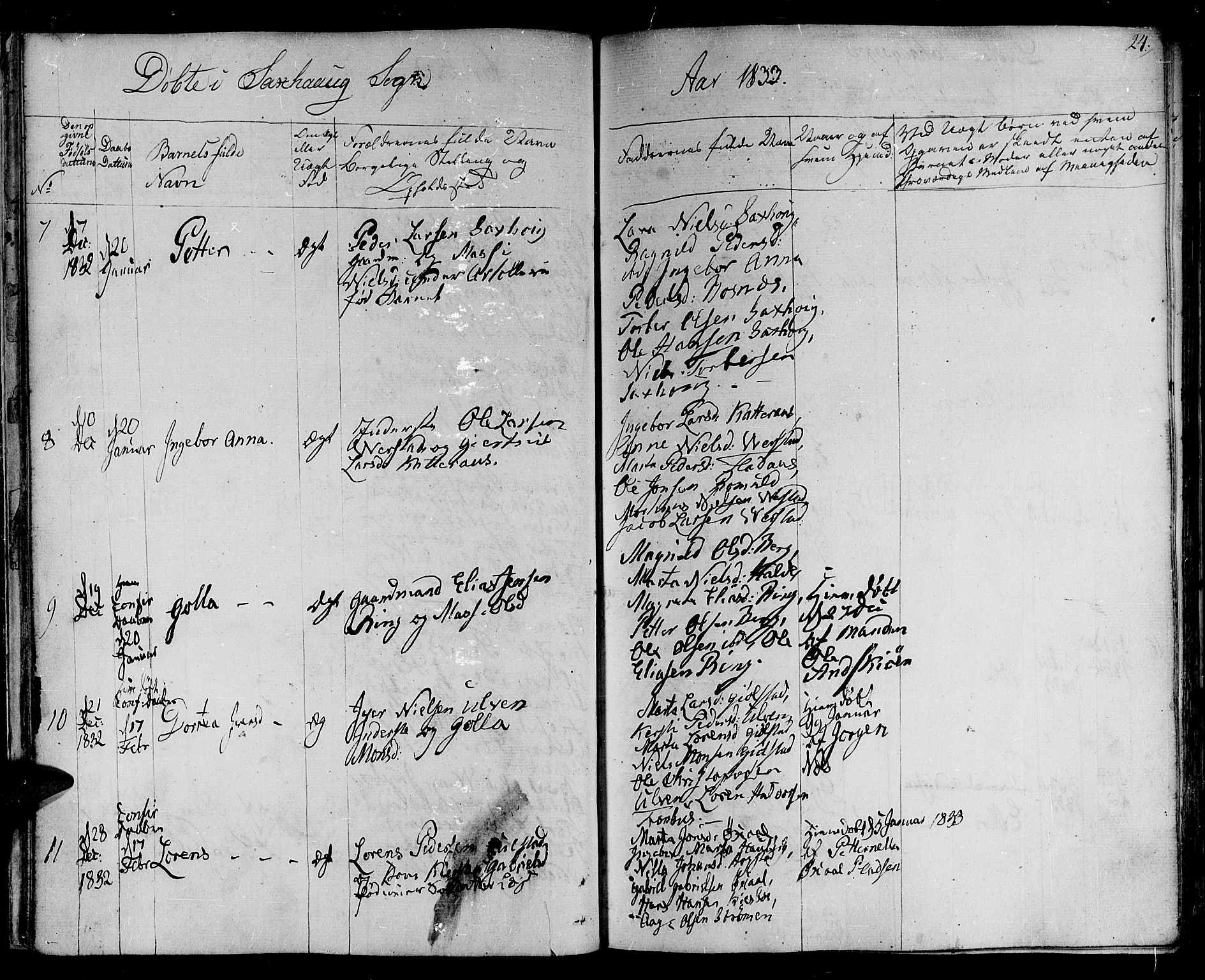 Ministerialprotokoller, klokkerbøker og fødselsregistre - Nord-Trøndelag, SAT/A-1458/730/L0277: Parish register (official) no. 730A06 /1, 1830-1839, p. 24