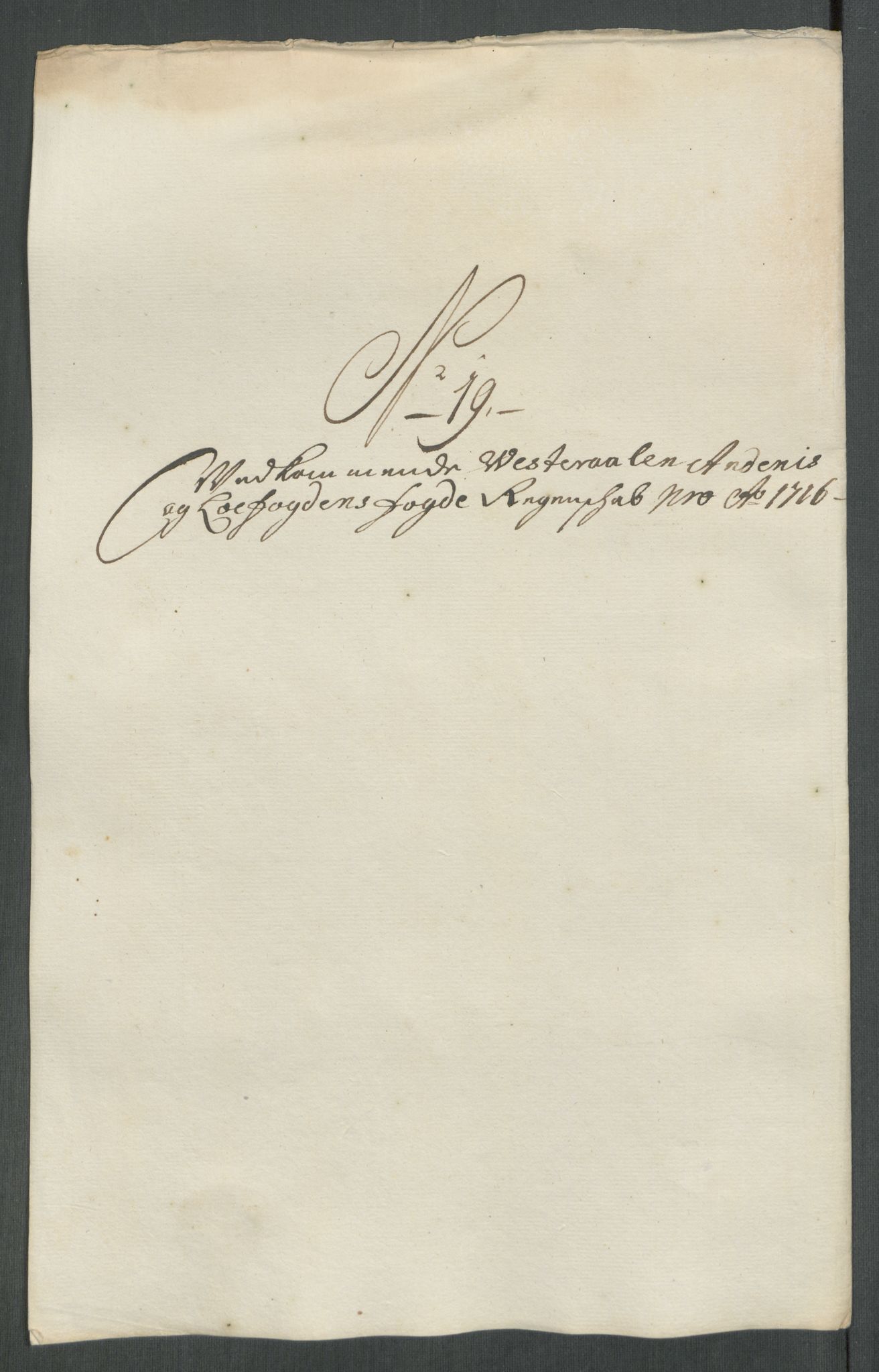 Rentekammeret inntil 1814, Reviderte regnskaper, Fogderegnskap, AV/RA-EA-4092/R67/L4682: Fogderegnskap Vesterålen, Andenes og Lofoten, 1716, p. 140