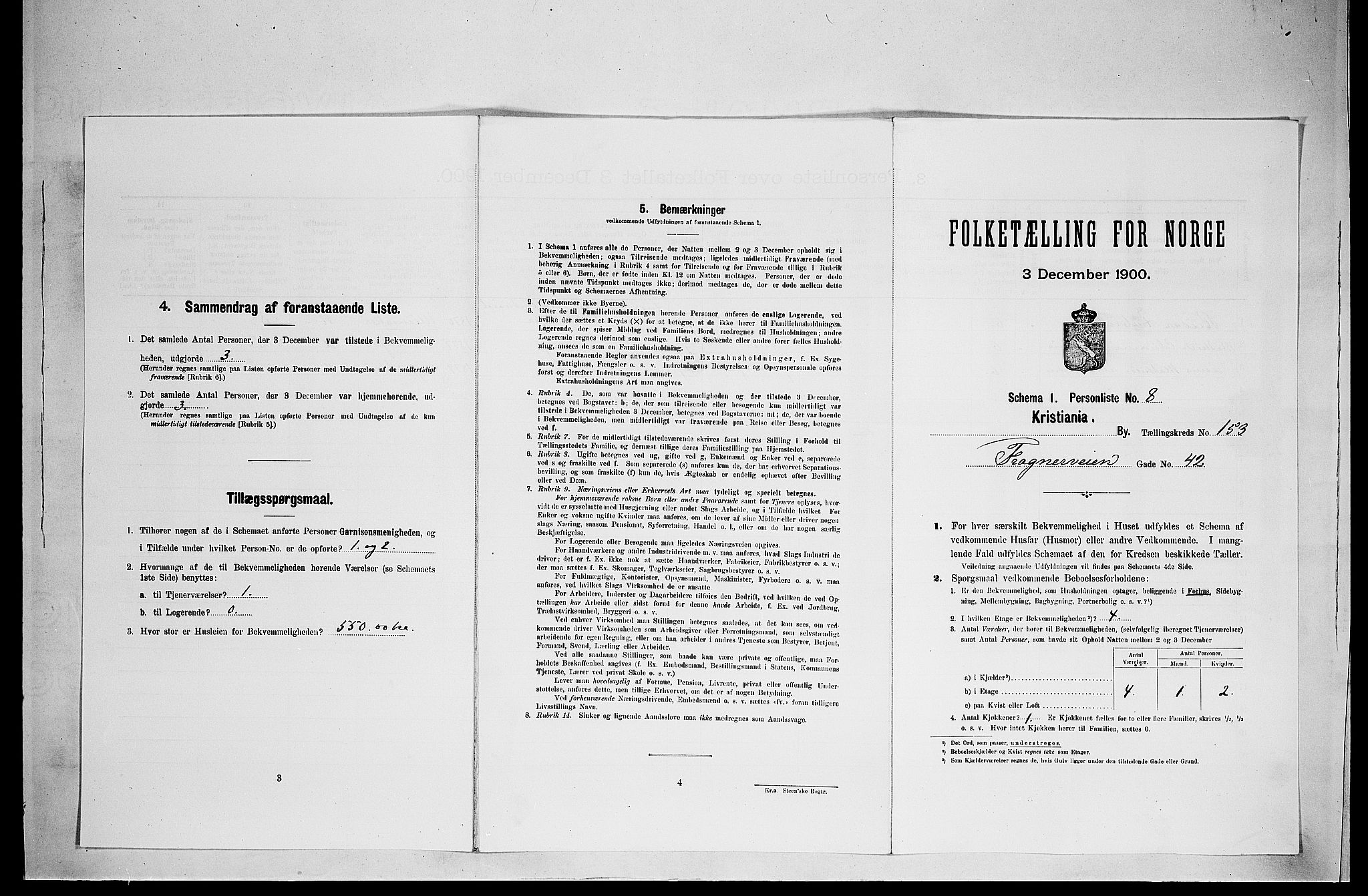 SAO, 1900 census for Kristiania, 1900, p. 26071