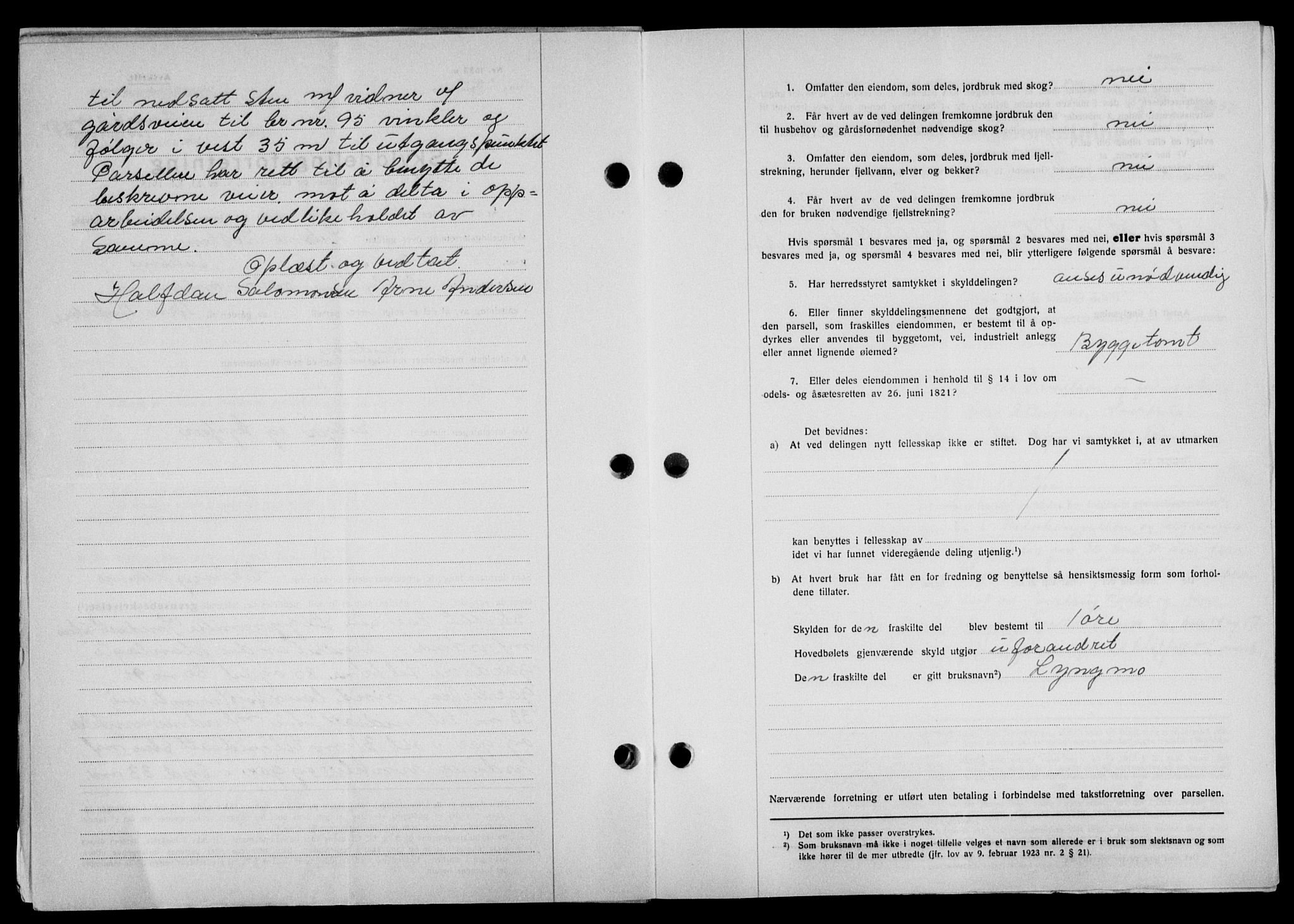 Lofoten sorenskriveri, SAT/A-0017/1/2/2C/L0023a: Mortgage book no. 23a, 1950-1950, Diary no: : 1769/1950