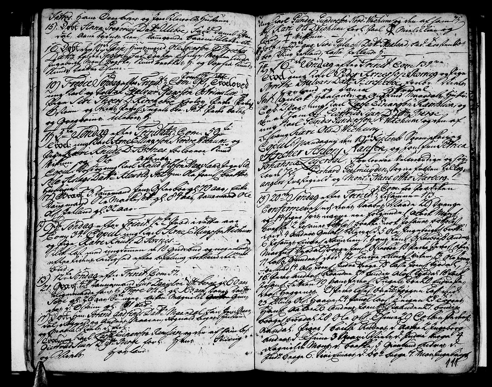 Vik sokneprestembete, SAB/A-81501: Parish register (official) no. A 3 /3, 1755-1771, p. 111