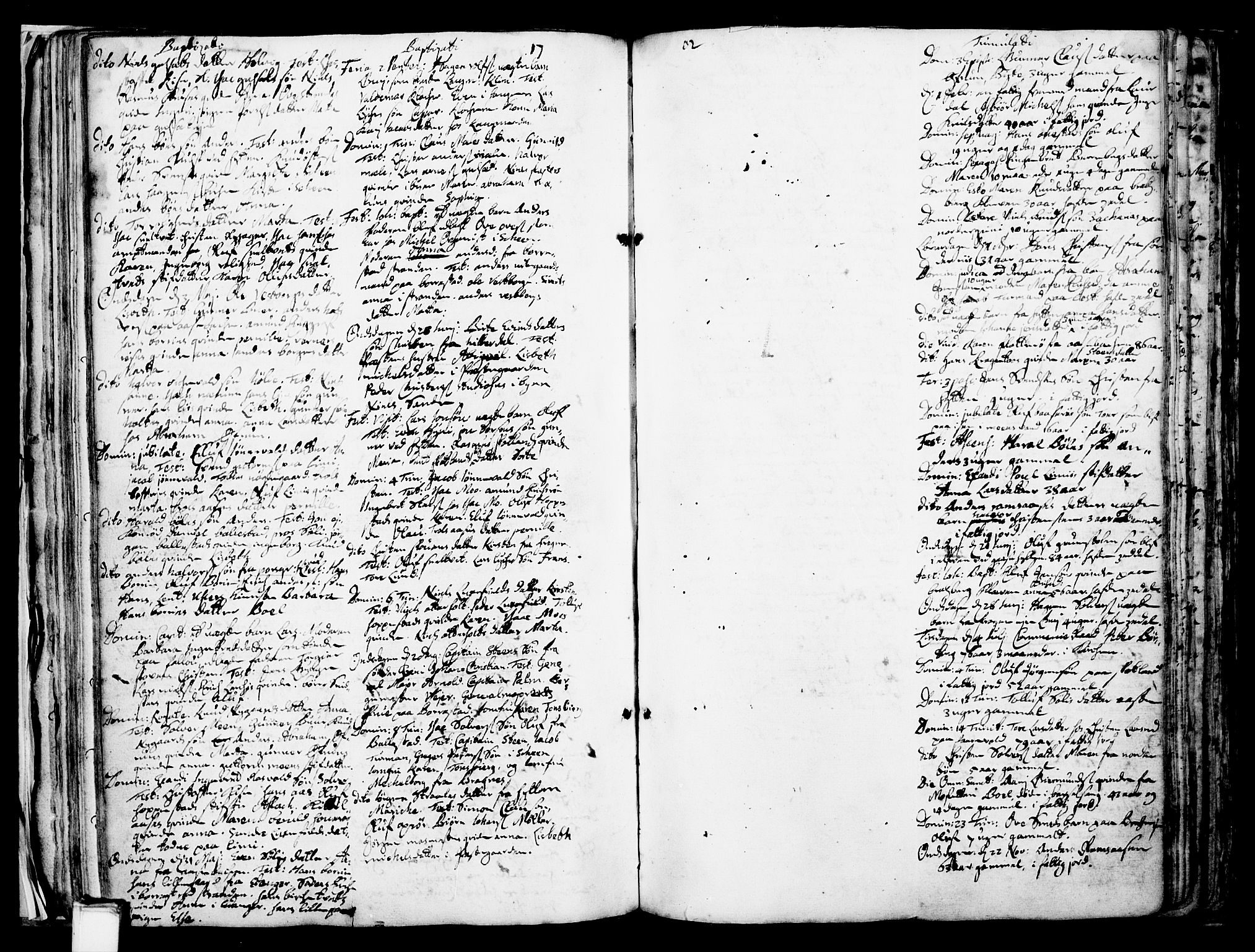 Gjerpen kirkebøker, AV/SAKO-A-265/F/Fa/L0001: Parish register (official) no. I 1, 1681-1746