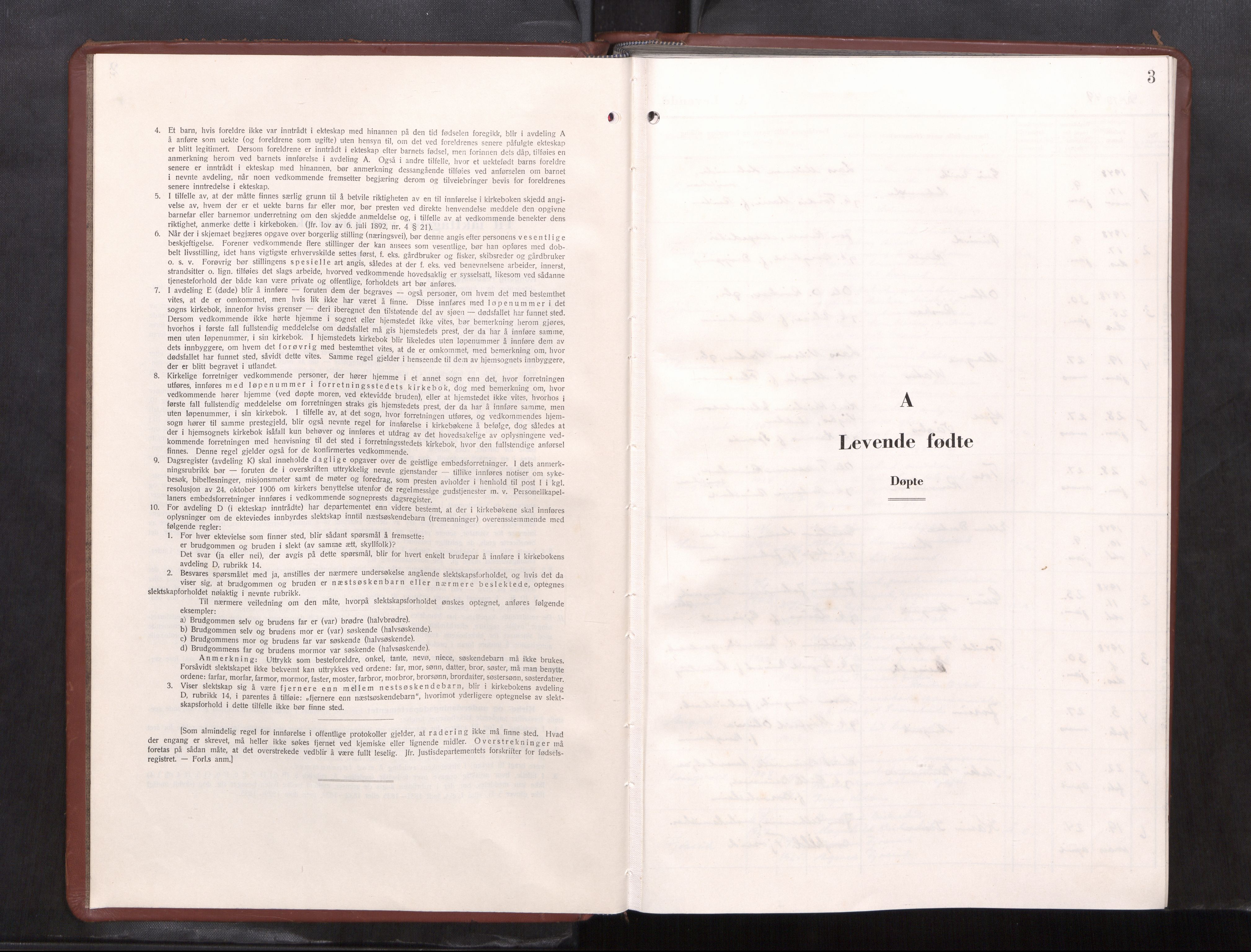 Ministerialprotokoller, klokkerbøker og fødselsregistre - Møre og Romsdal, AV/SAT-A-1454/586/L0997: Parish register (copy) no. 586---, 1949-1964, p. 3