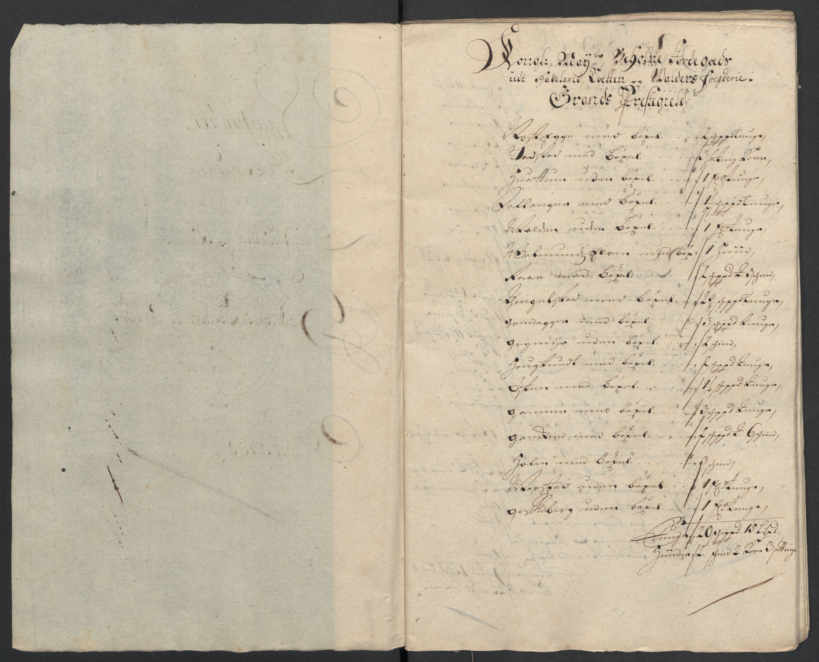 Rentekammeret inntil 1814, Reviderte regnskaper, Fogderegnskap, RA/EA-4092/R18/L1305: Fogderegnskap Hadeland, Toten og Valdres, 1707-1708, p. 474