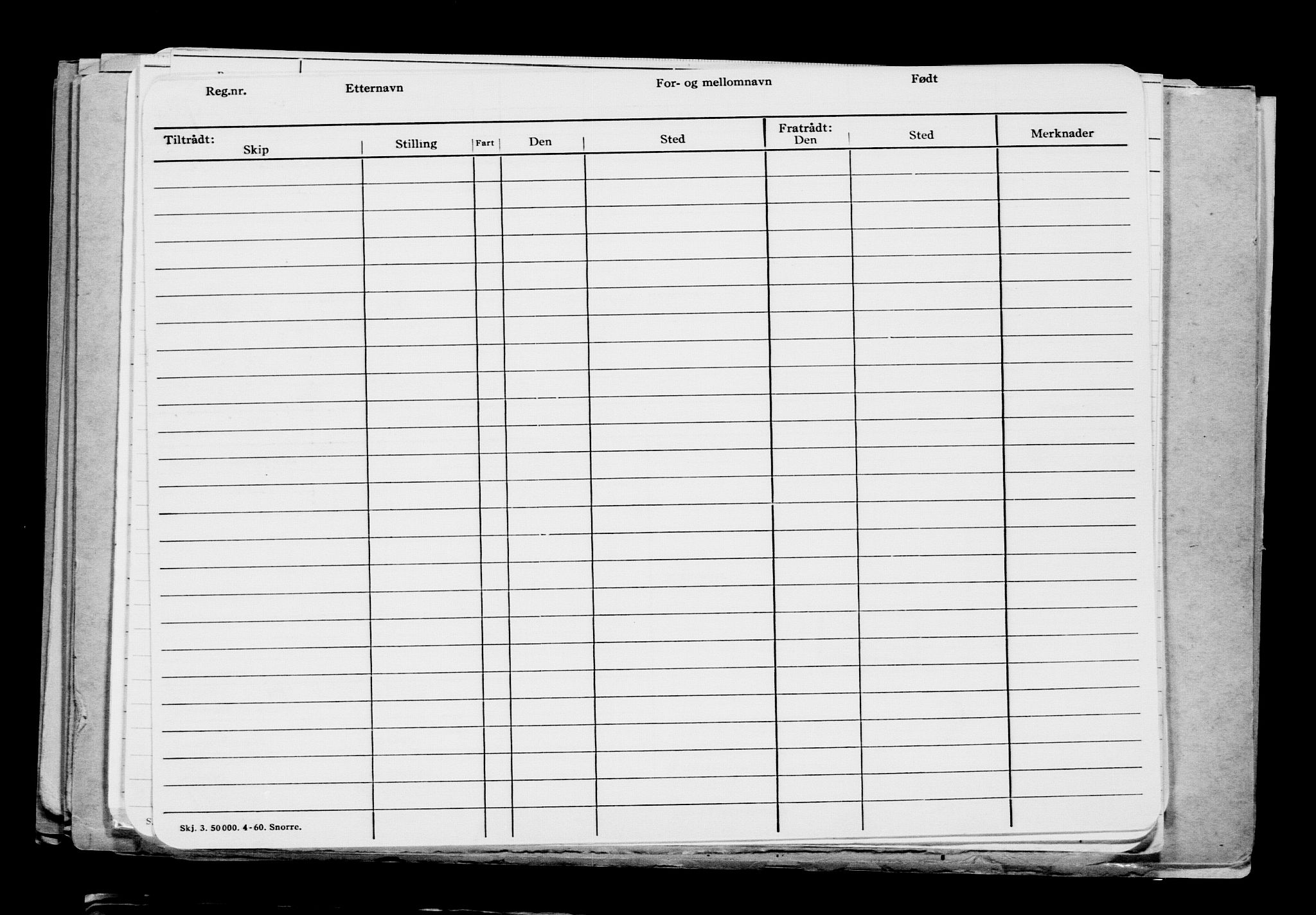 Direktoratet for sjømenn, RA/S-3545/G/Gb/L0200: Hovedkort, 1921, p. 613