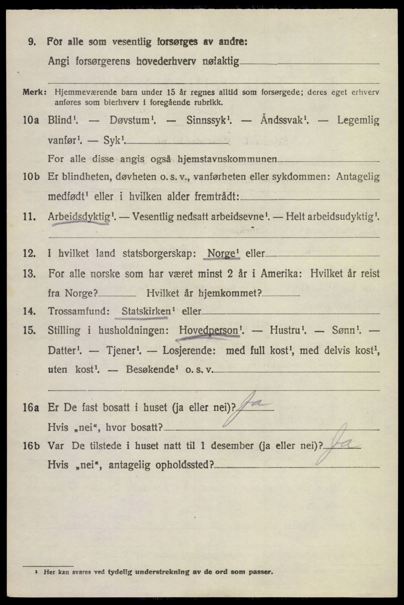 SAKO, 1920 census for Brunlanes, 1920, p. 5760