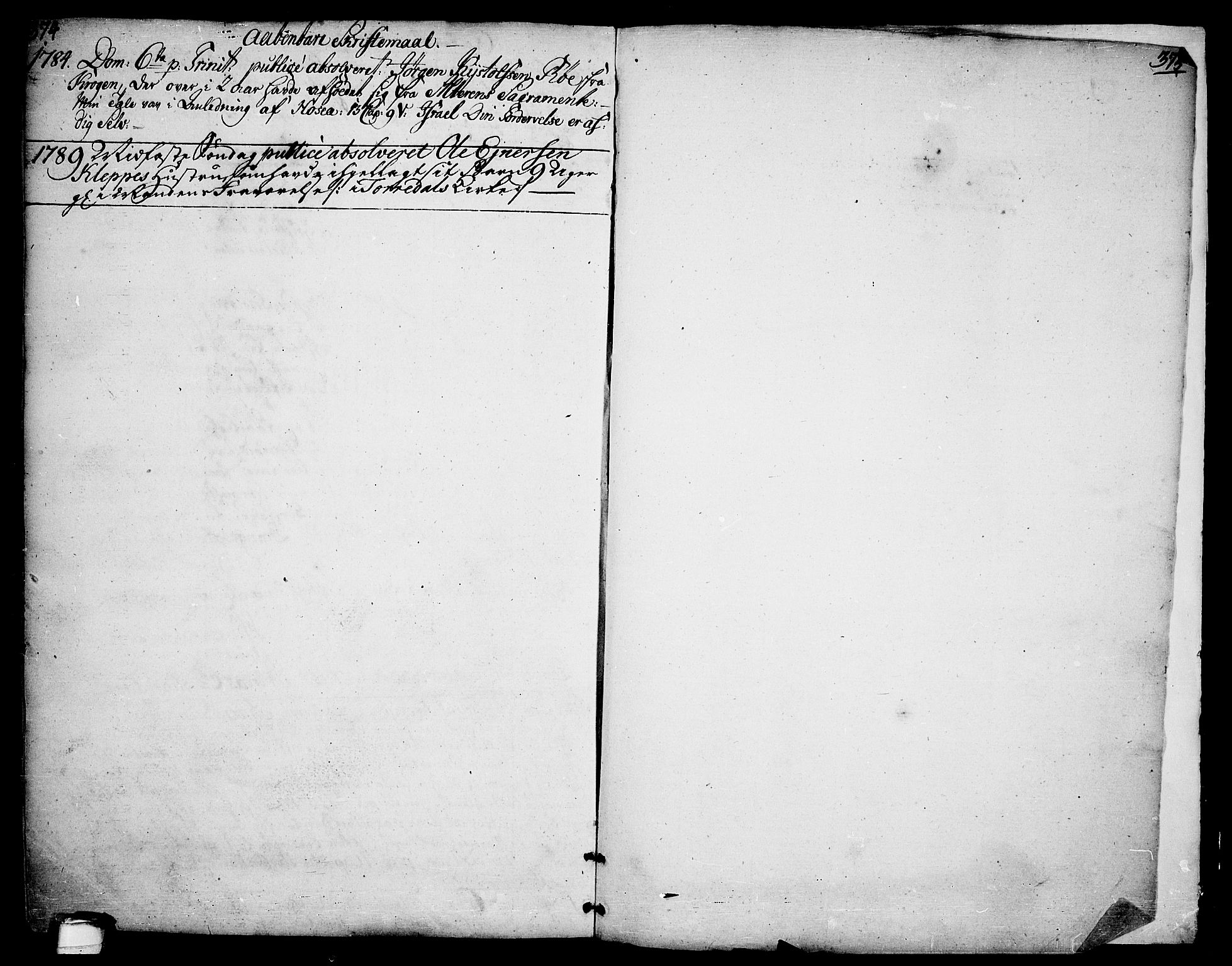 Drangedal kirkebøker, AV/SAKO-A-258/F/Fa/L0003: Parish register (official) no. 3, 1768-1814, p. 373-374