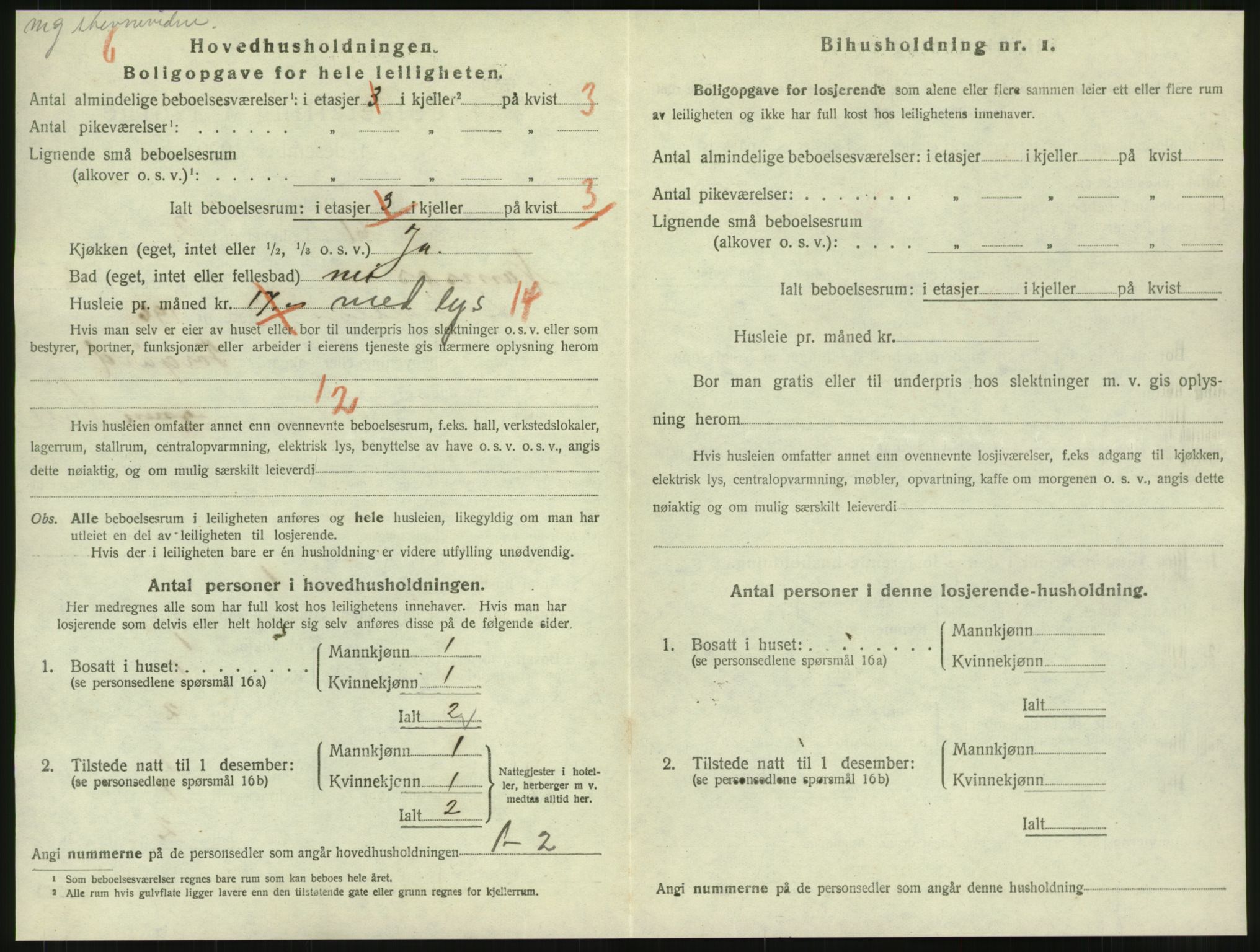 SAT, 1920 census for Namsos, 1920, p. 2012