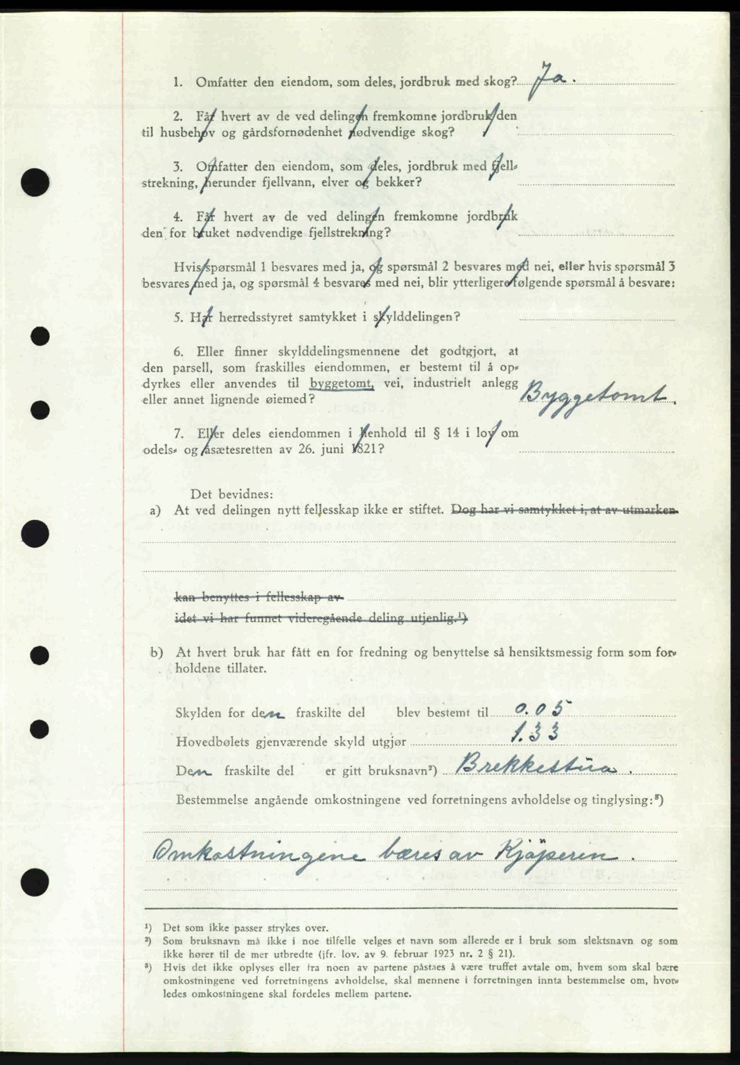 Nedenes sorenskriveri, AV/SAK-1221-0006/G/Gb/Gba/L0055: Mortgage book no. A7, 1946-1946, Diary no: : 868/1946