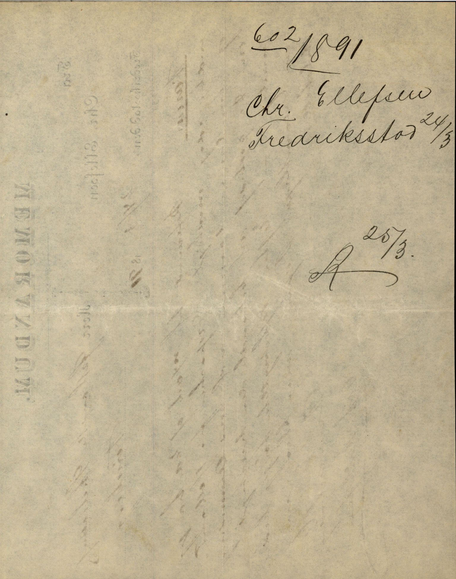 Pa 63 - Østlandske skibsassuranceforening, VEMU/A-1079/G/Ga/L0026/0005: Havaridokumenter / Kalliope, Kali, Maas, Favour, Lindesnæs, 1890, p. 48