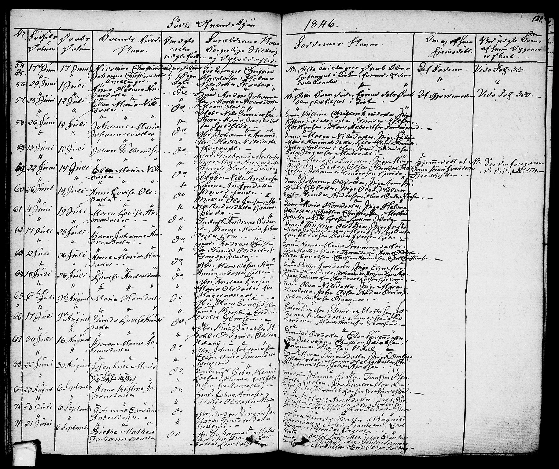 Eidsberg prestekontor Kirkebøker, AV/SAO-A-10905/F/Fa/L0008: Parish register (official) no. I 8, 1832-1848, p. 121