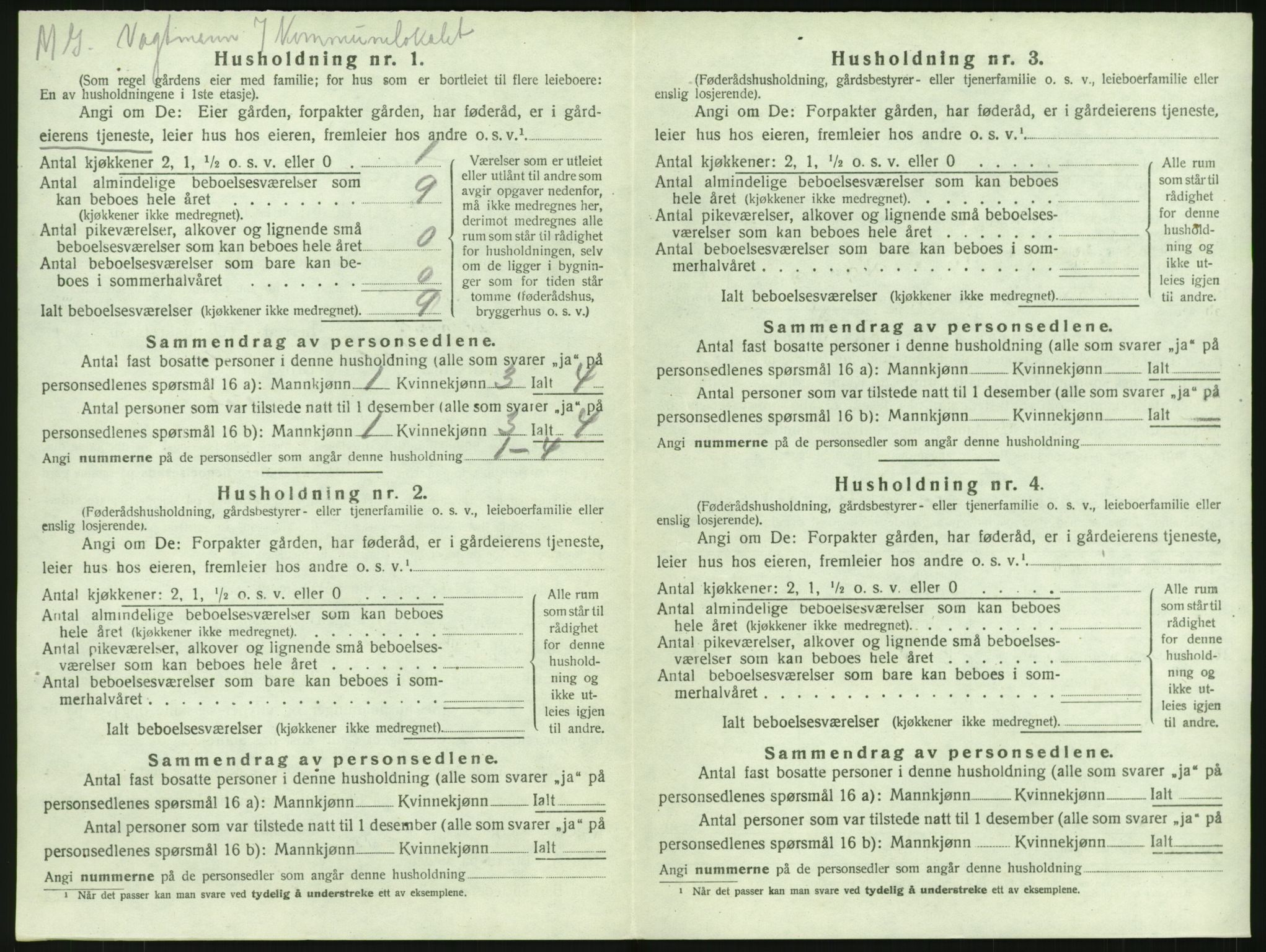 SAKO, 1920 census for Lardal, 1920, p. 694