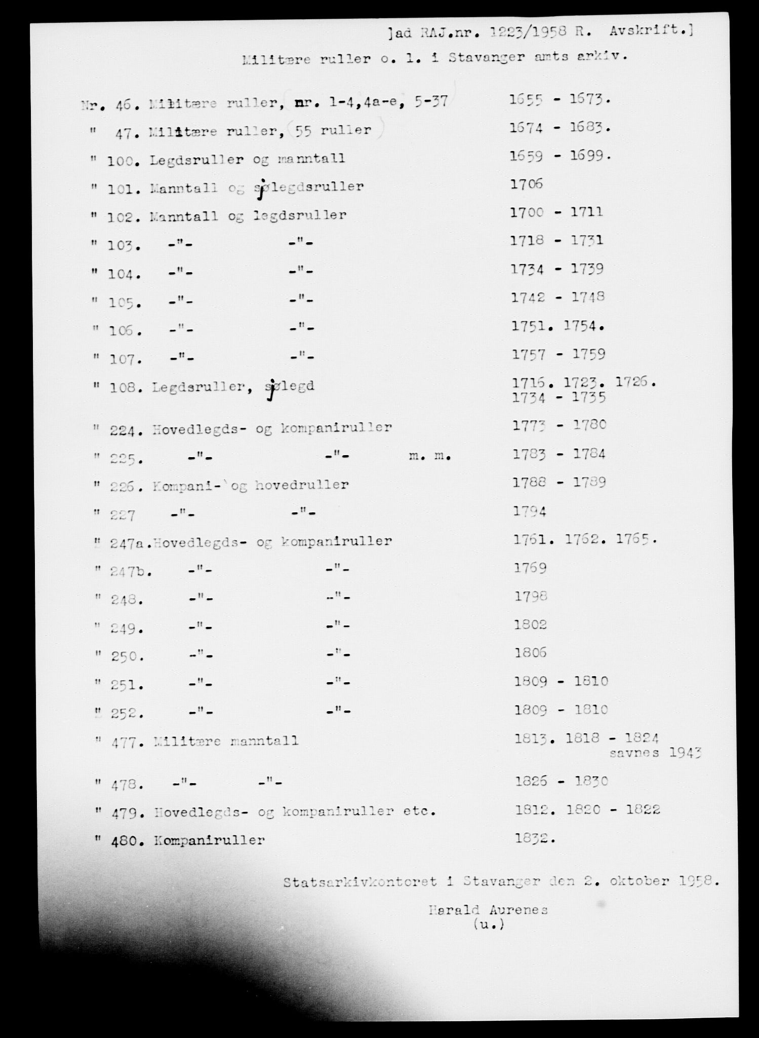 Fylkesmannen i Rogaland, AV/SAST-A-101928/99/3/325/325CA, 1655-1832, p. 8587