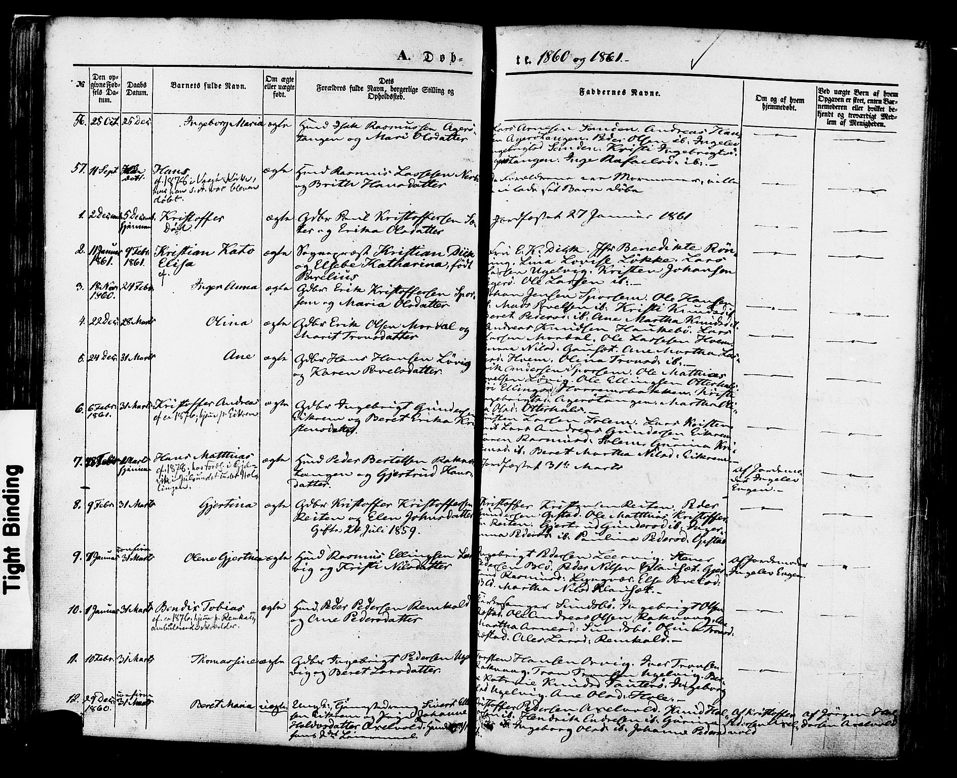 Ministerialprotokoller, klokkerbøker og fødselsregistre - Møre og Romsdal, SAT/A-1454/560/L0719: Parish register (official) no. 560A03, 1845-1872, p. 52