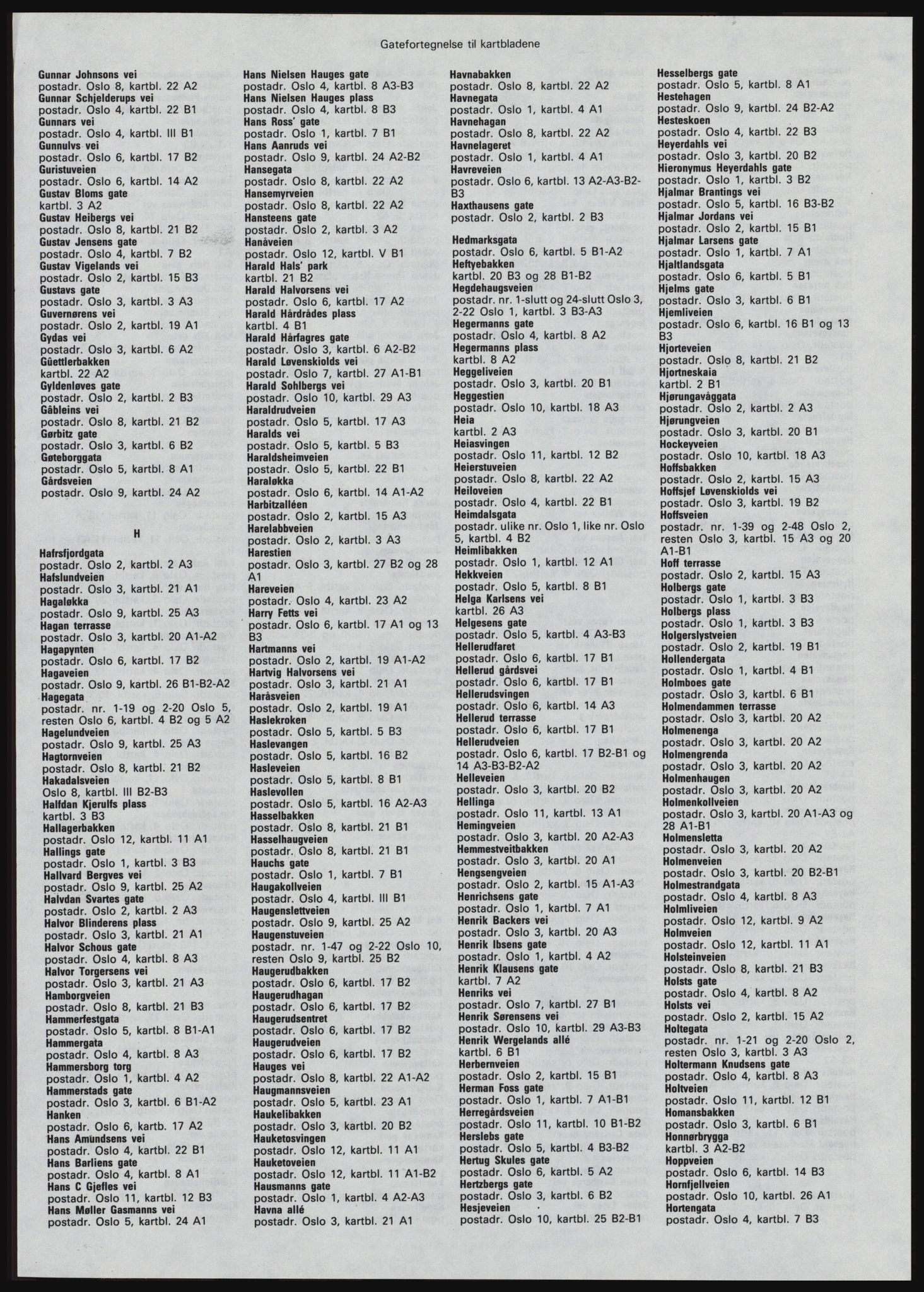 Kristiania/Oslo adressebok, PUBL/-, 1982-1983