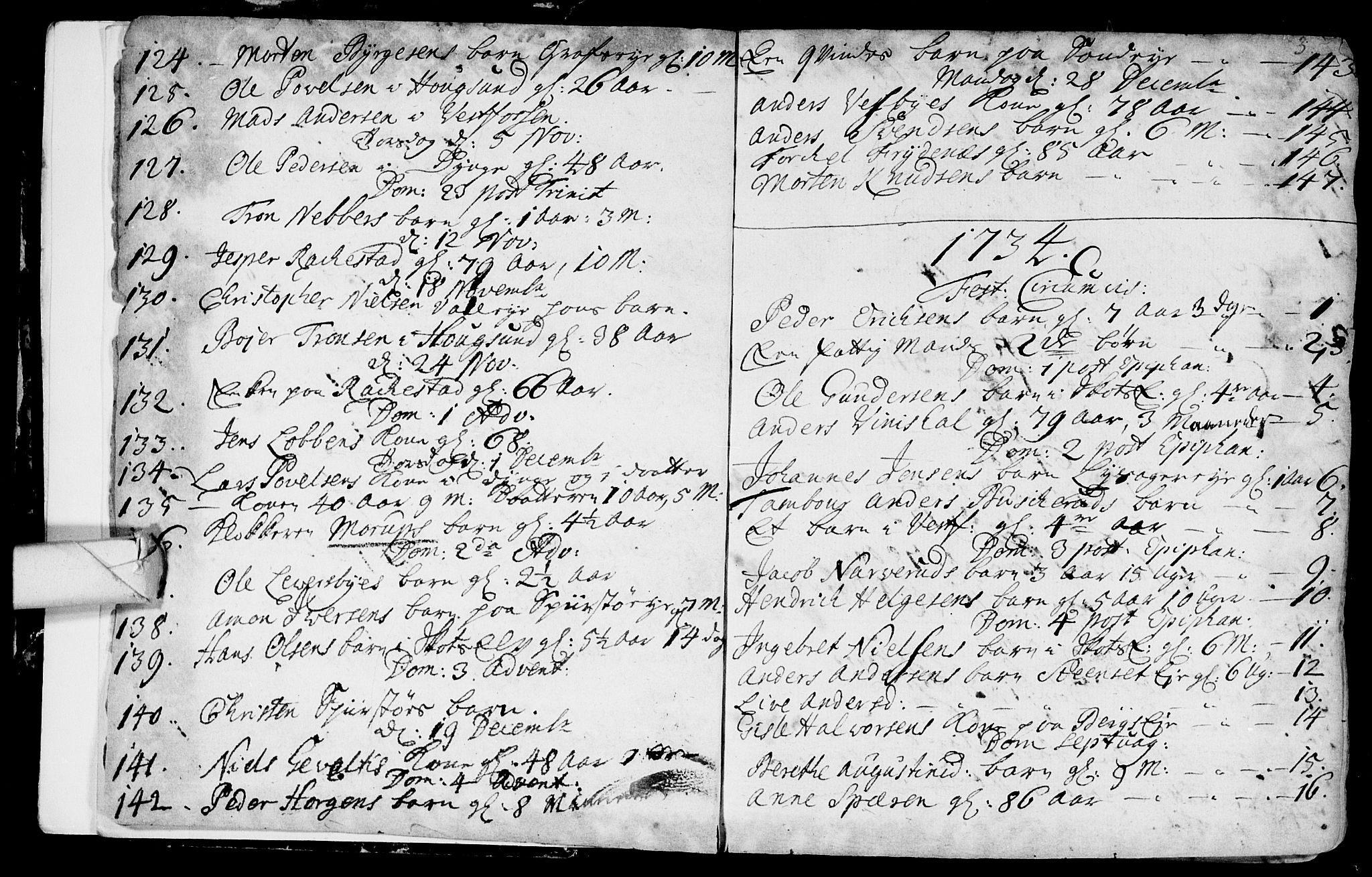 Eiker kirkebøker, AV/SAKO-A-4/F/Fa/L0007: Parish register (official) no. I 7 /1, 1733-1808, p. 3