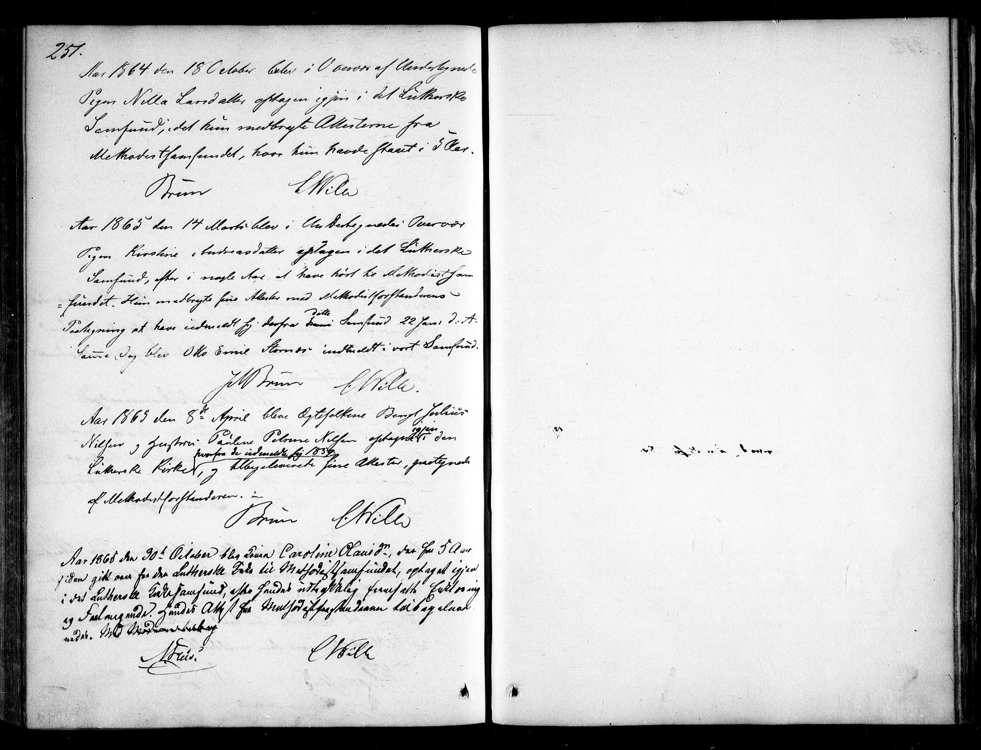 Halden prestekontor Kirkebøker, SAO/A-10909/F/Fa/L0008: Parish register (official) no. I 8, 1857-1865, p. 251