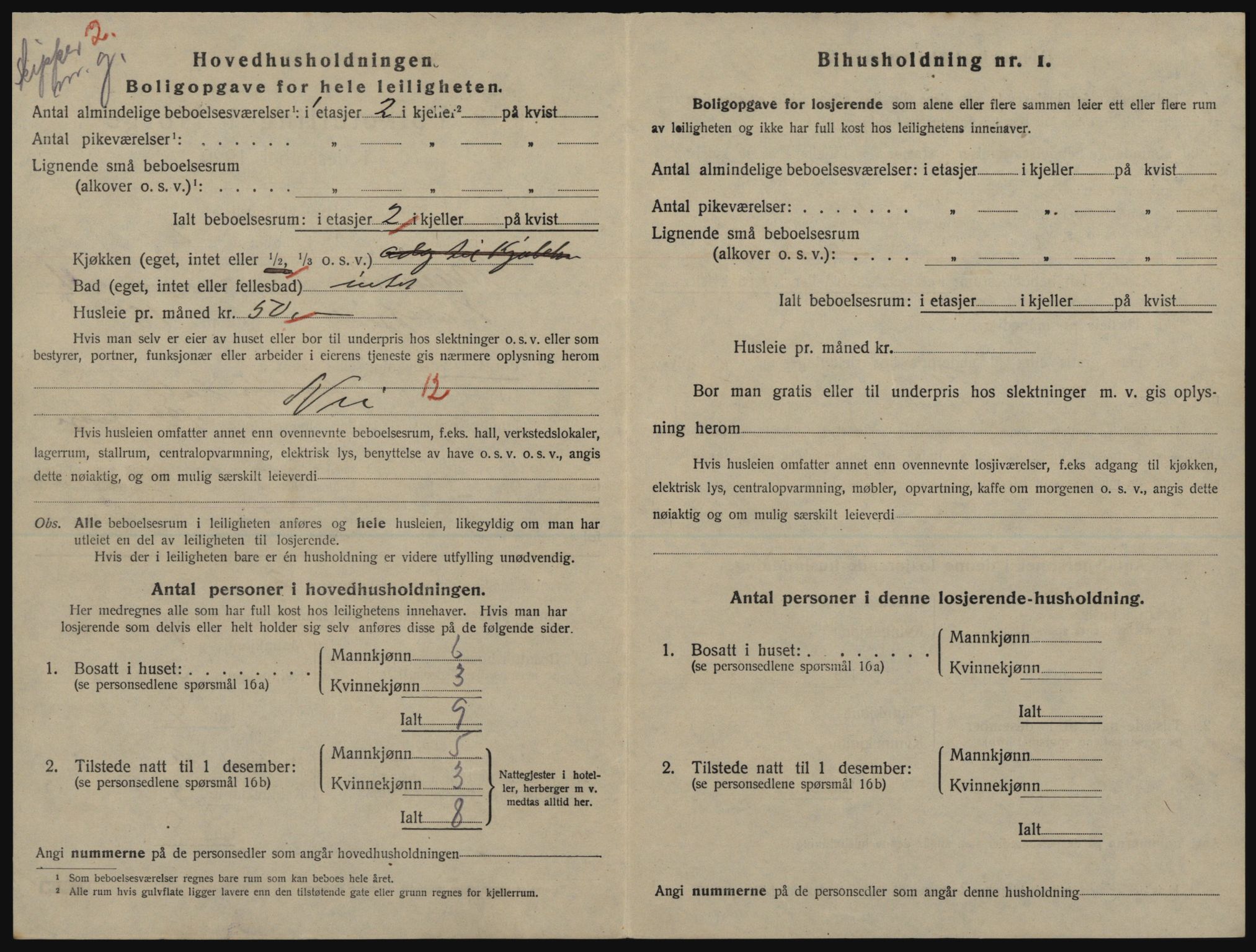 SATØ, 1920 census for Tromsø, 1920, p. 2500