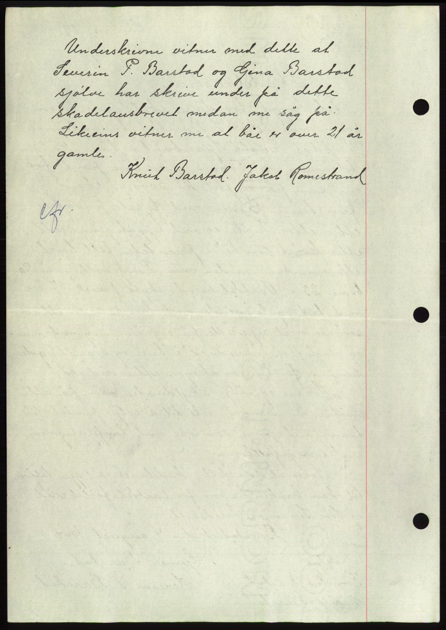 Søre Sunnmøre sorenskriveri, AV/SAT-A-4122/1/2/2C/L0115: Mortgage book no. 3B, 1947-1948, Diary no: : 648/1948