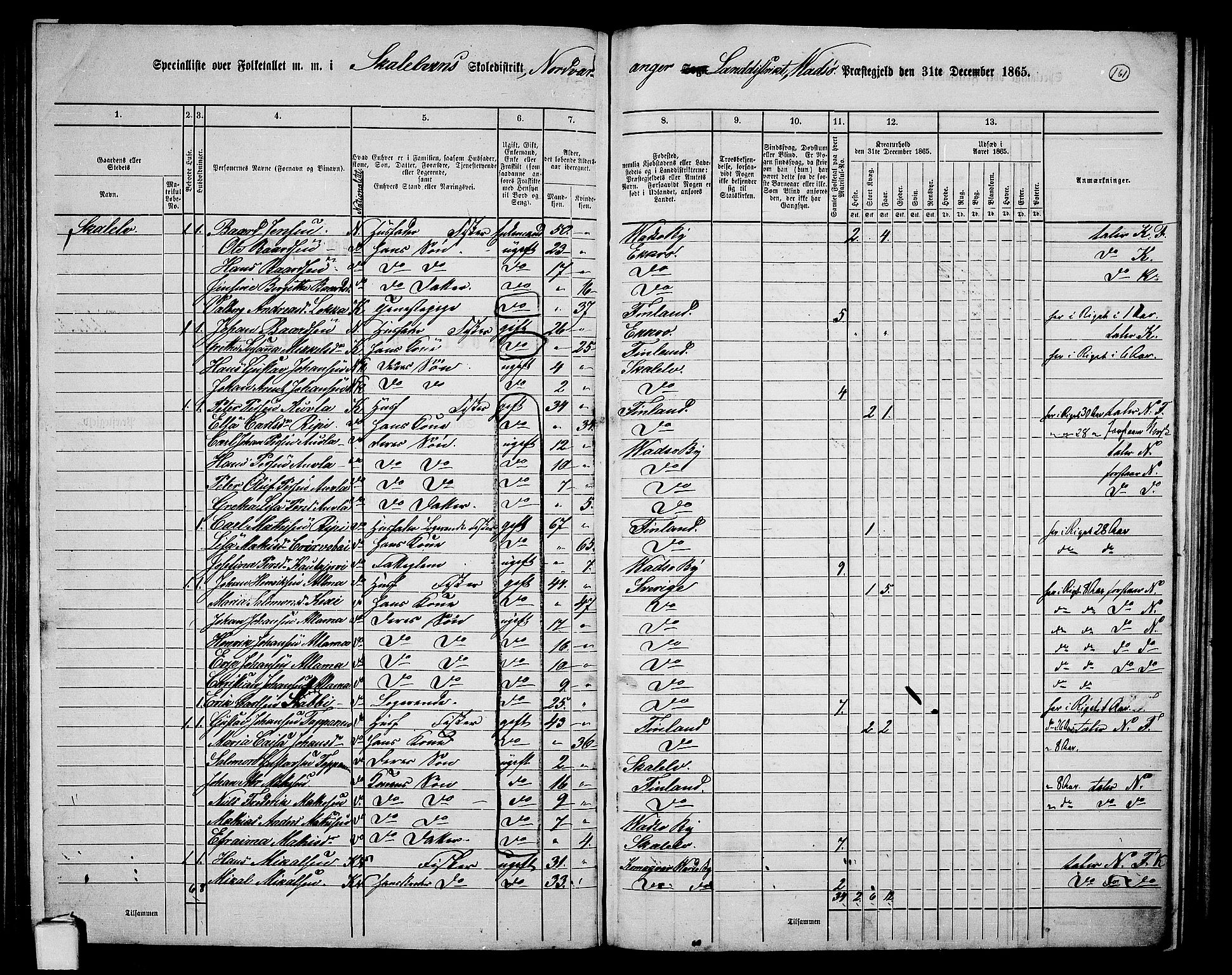 RA, 1865 census for Vadsø/Nord-Varanger, 1865, p. 8