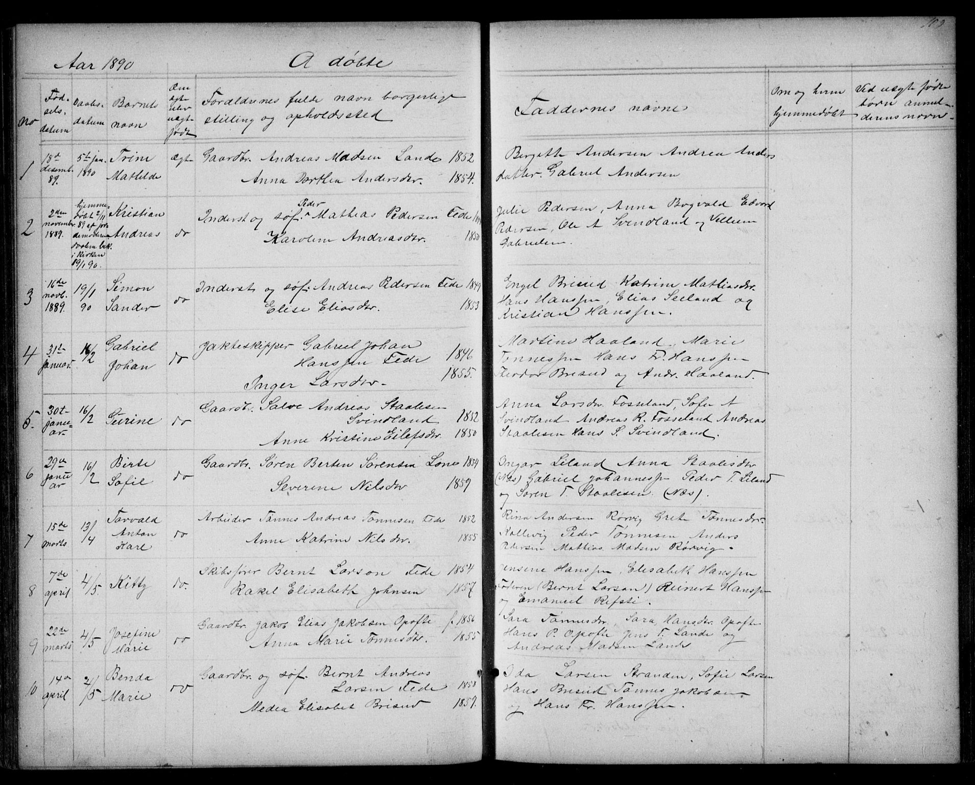 Kvinesdal sokneprestkontor, SAK/1111-0026/F/Fb/Fba/L0003: Parish register (copy) no. B 3, 1858-1893, p. 109