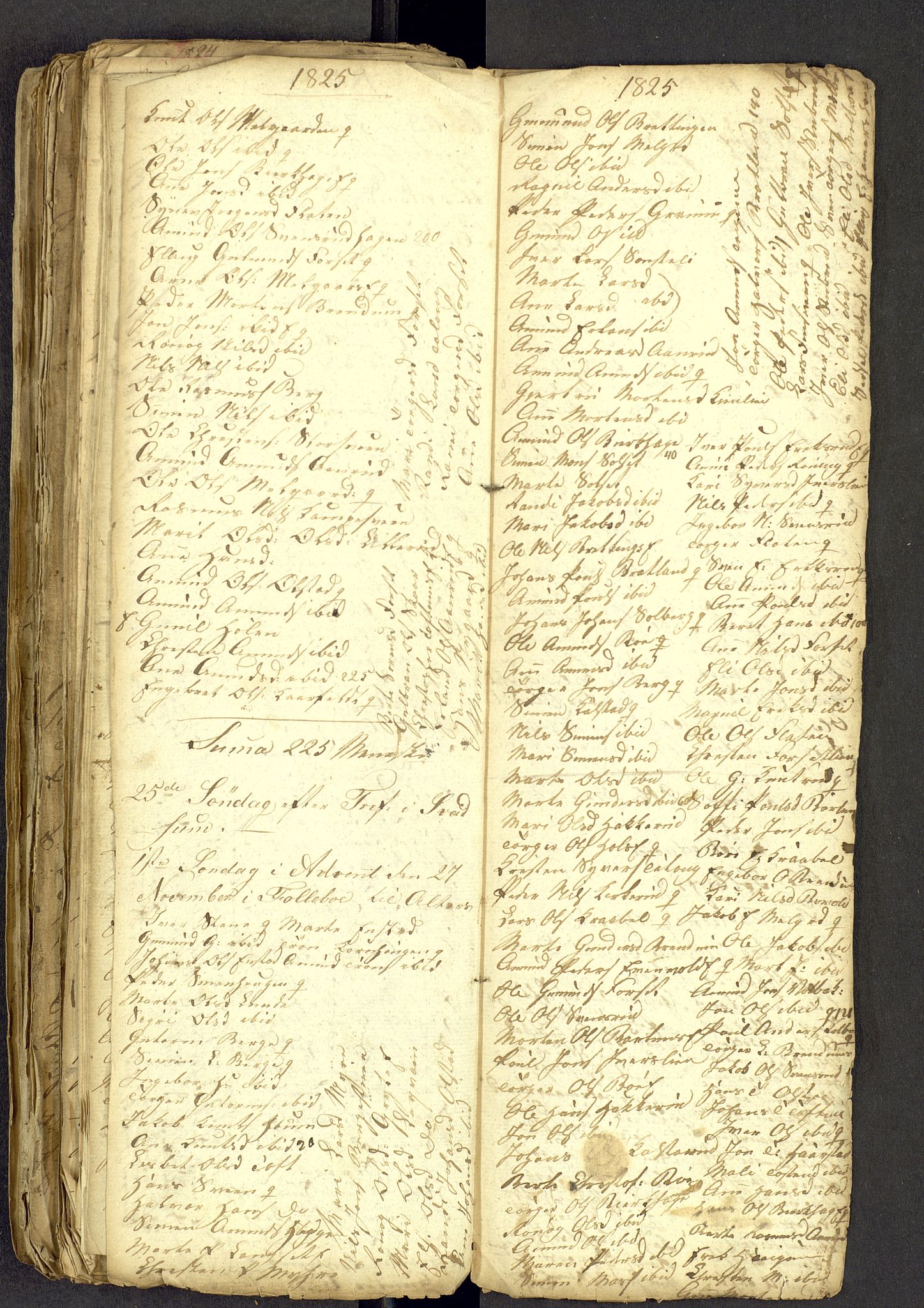 Gausdal prestekontor, SAH/PREST-090/H/Ha: Parish register draft no. -, 1809-1827