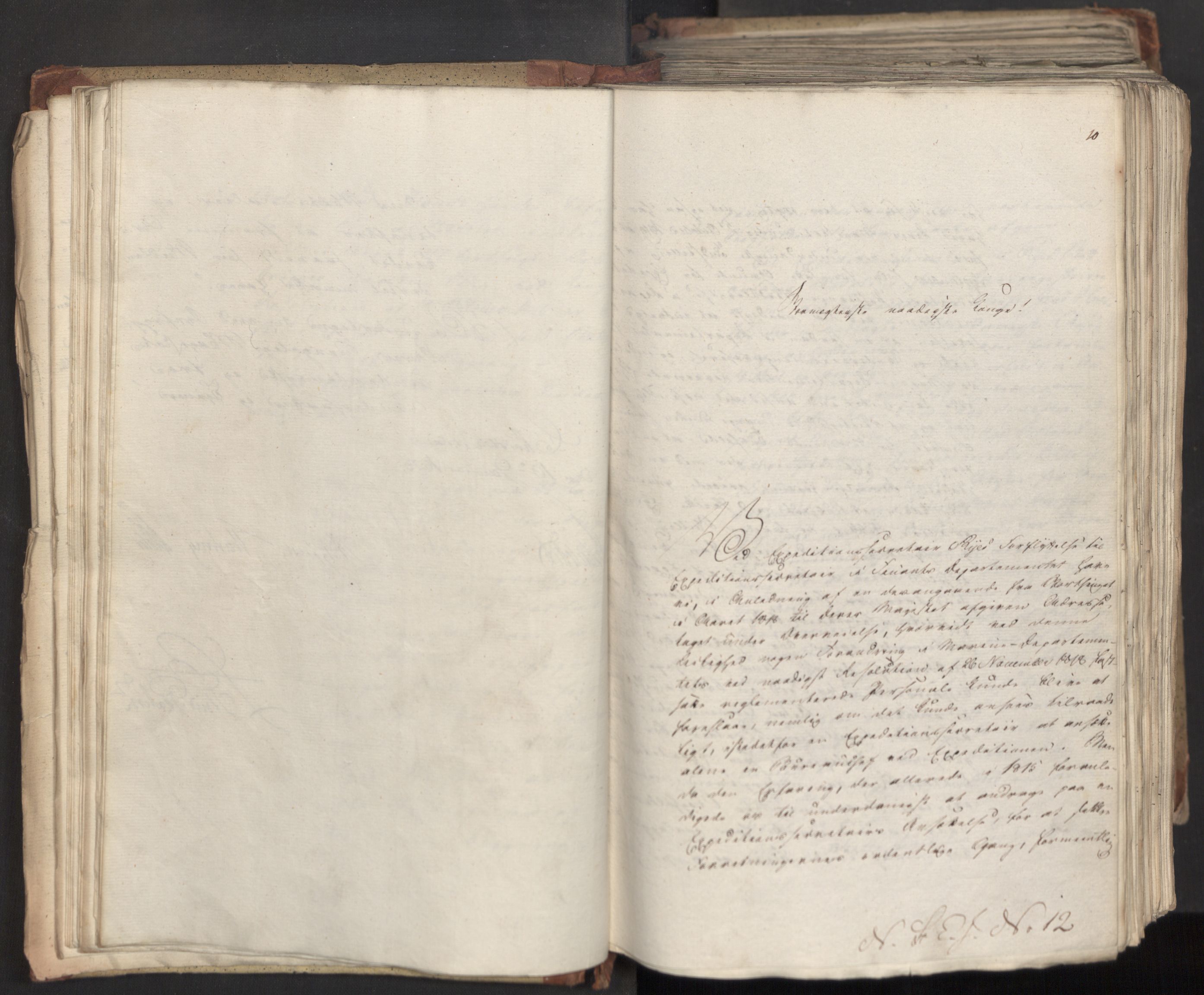 Statsrådsavdelingen i Stockholm, AV/RA-S-1003/D/Da/L0033: Regjeringsinnstillinger nr. 1-274, 1823, p. 37