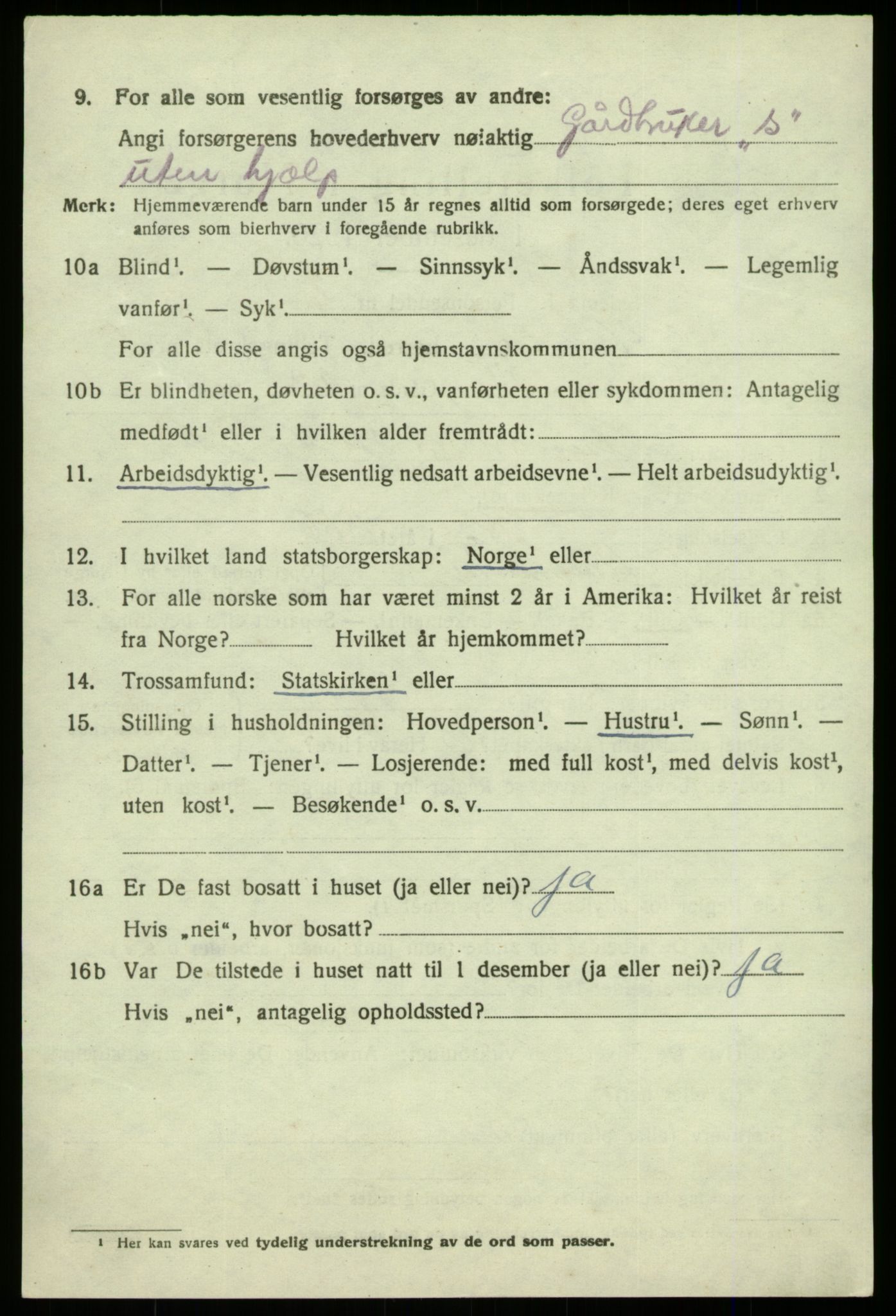 SAB, 1920 census for Herdla, 1920, p. 4702