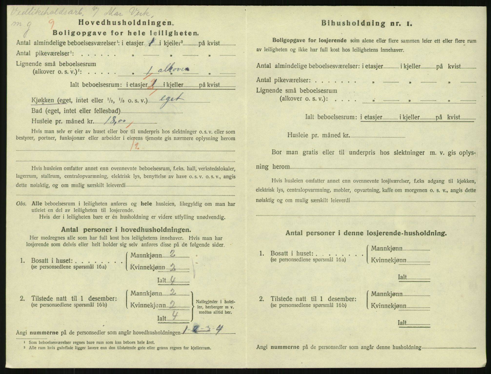 SAKO, 1920 census for Horten, 1920, p. 7272