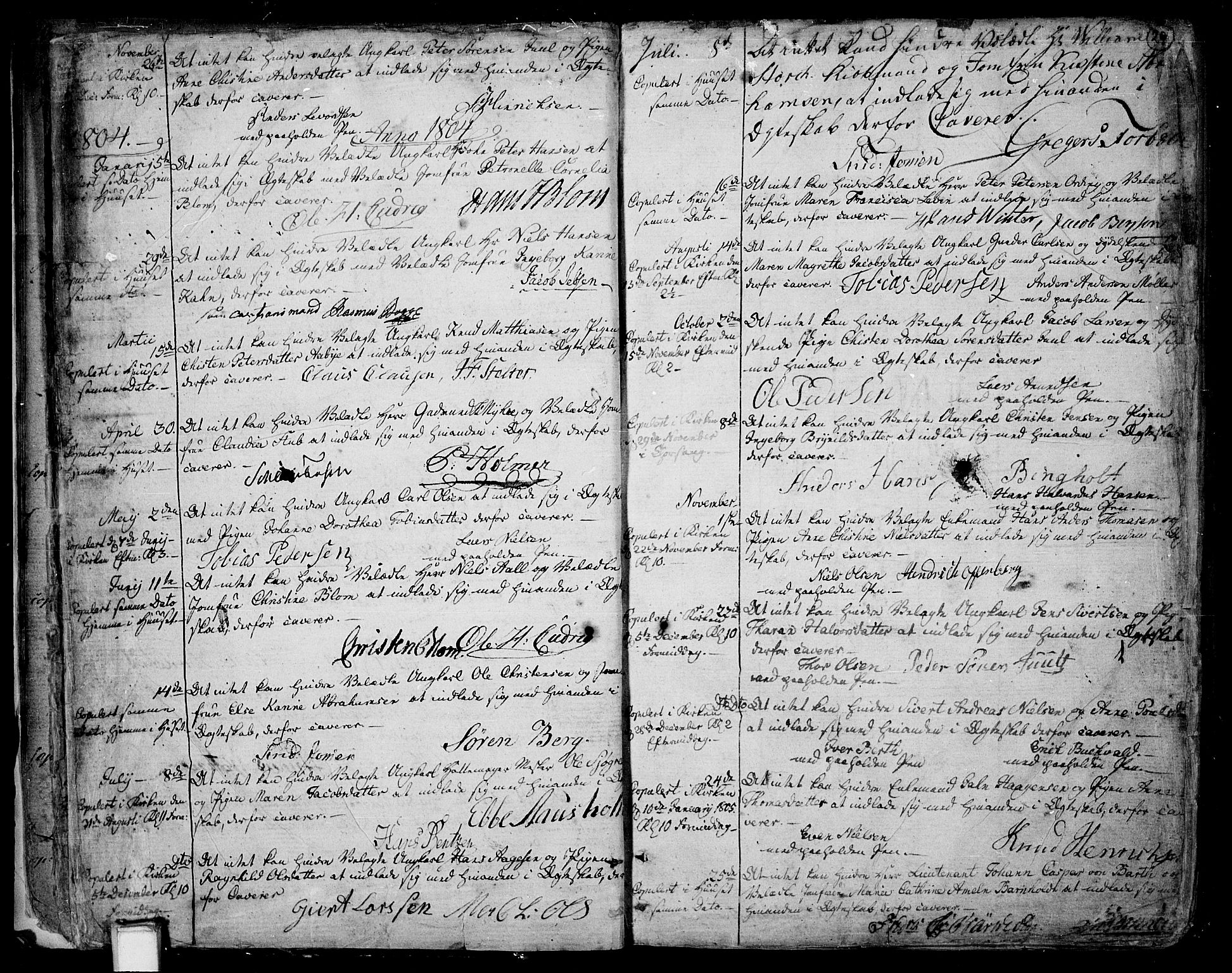 Skien kirkebøker, AV/SAKO-A-302/F/Fa/L0004: Parish register (official) no. 4, 1792-1814, p. 28-29