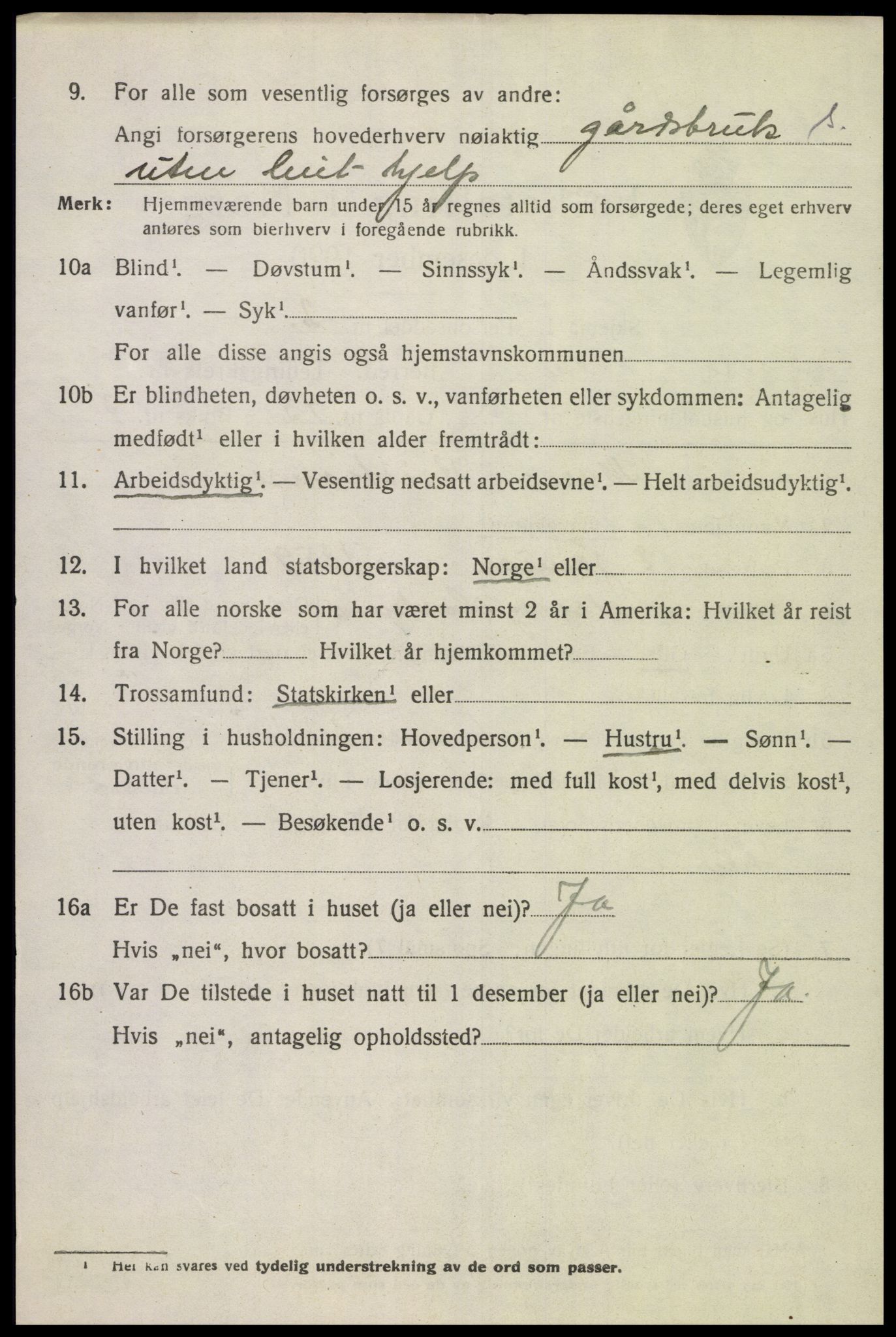 SAK, 1920 census for Halse og Harkmark, 1920, p. 4414